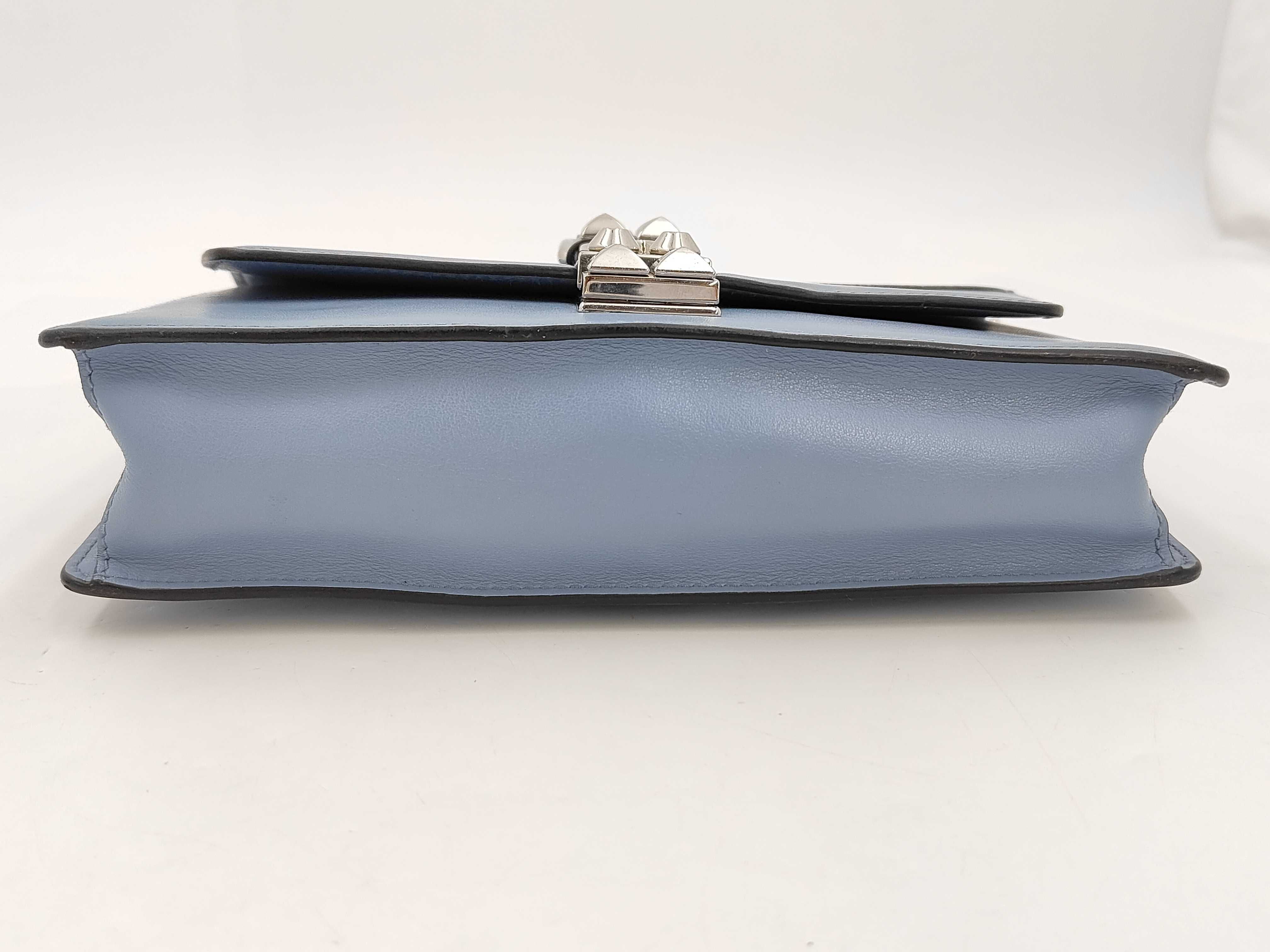 1BD120 Electra Studded Leather Shoulder Bag — view 7