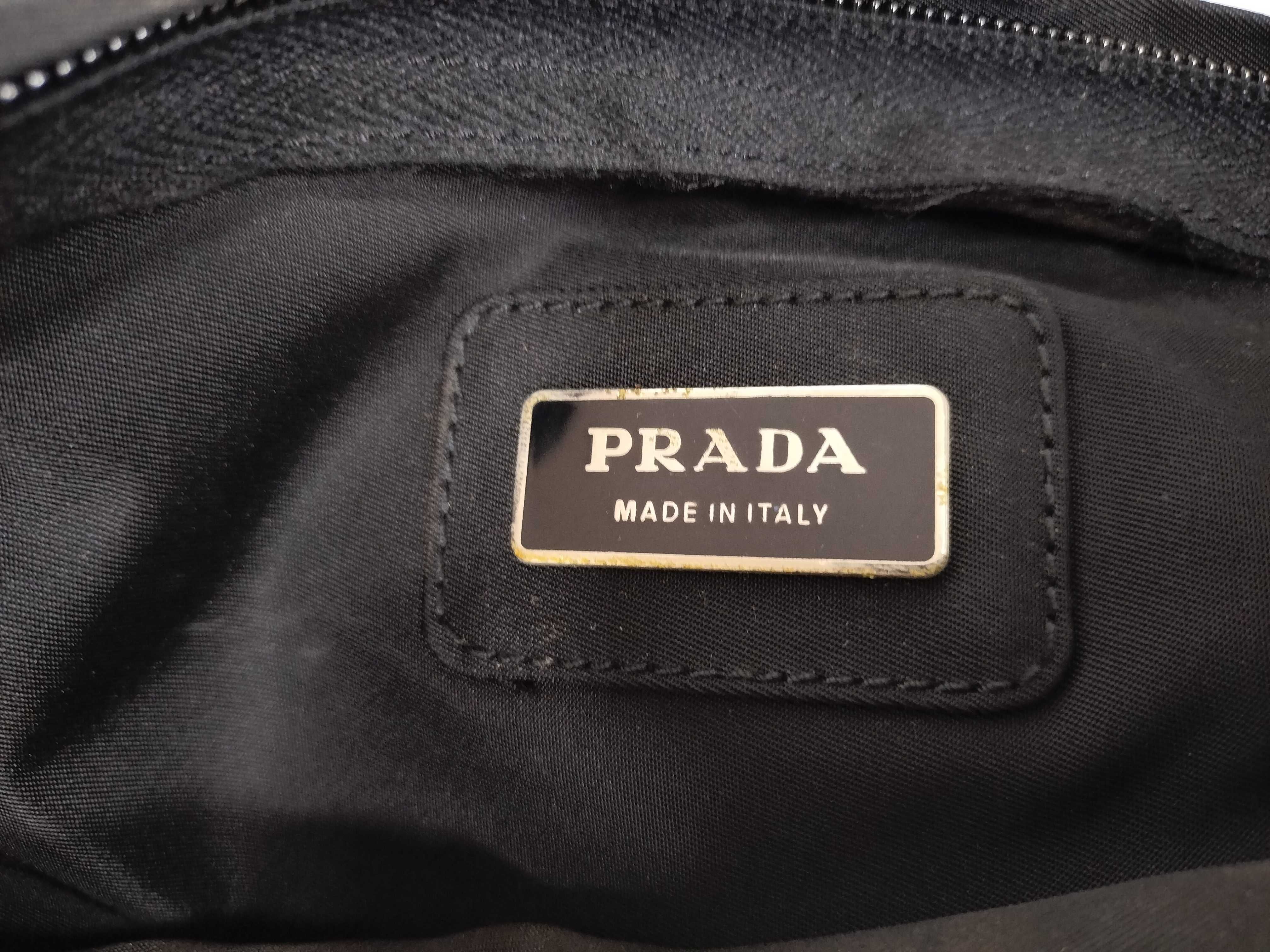 Nylon Prada Waist Pouch Black Waist Bag — view 12