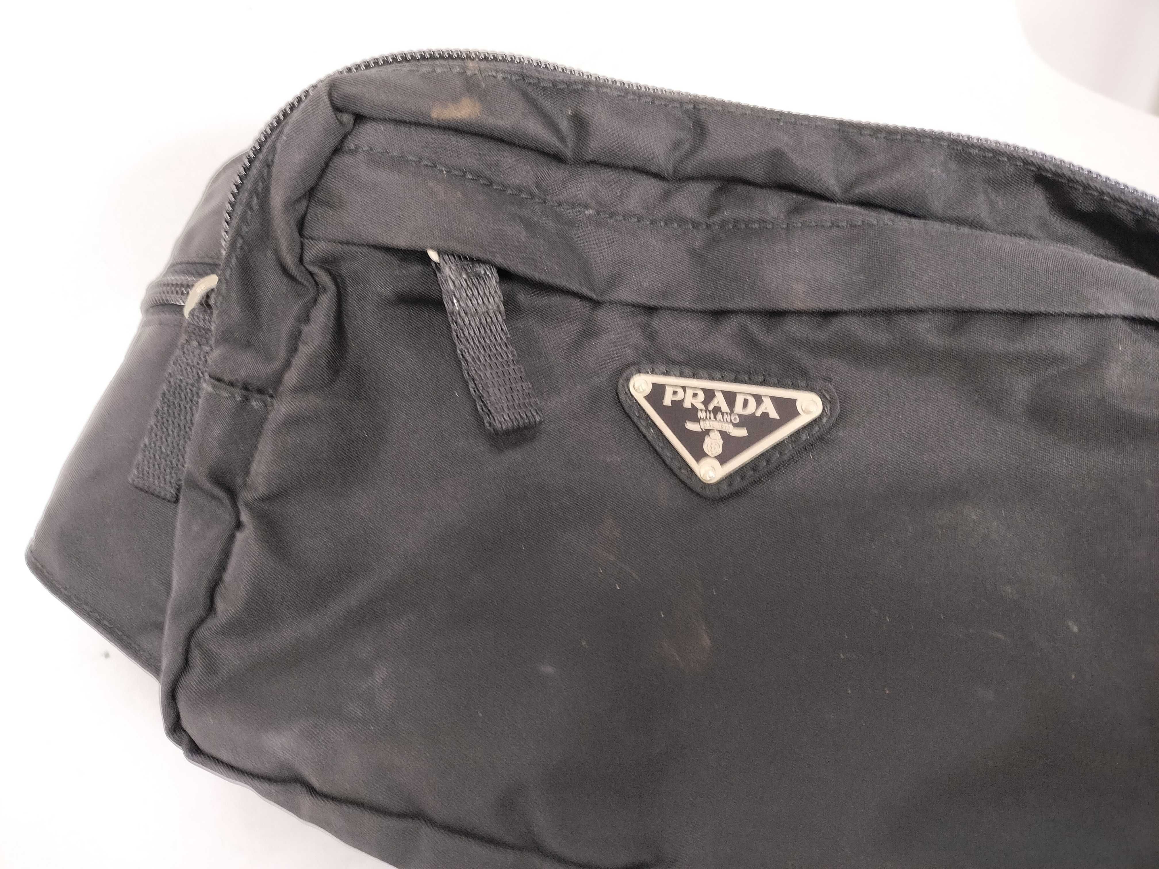 Nylon Prada Waist Pouch Black Waist Bag — view 13