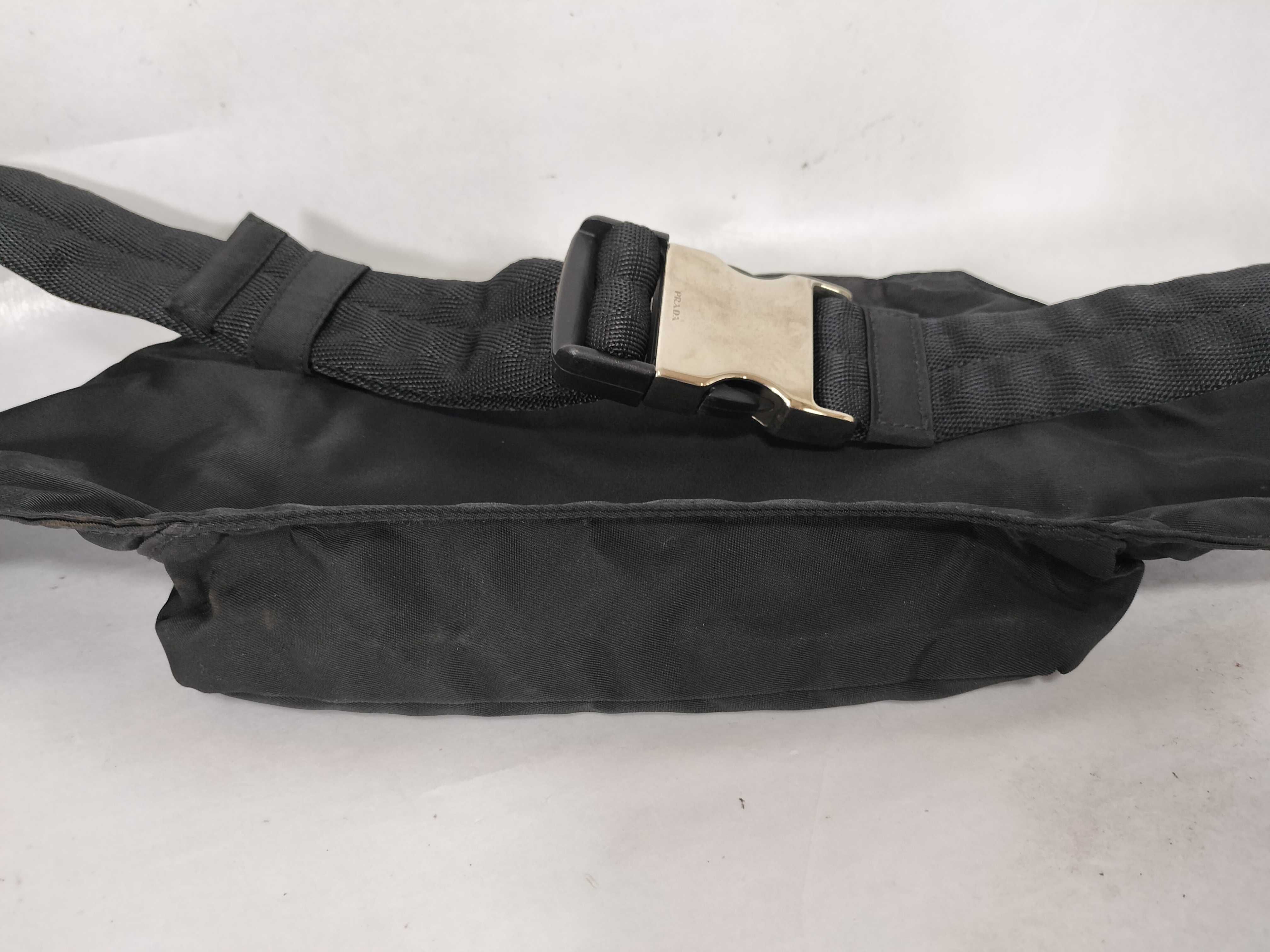 Nylon Prada Waist Pouch Black Waist Bag — view 7
