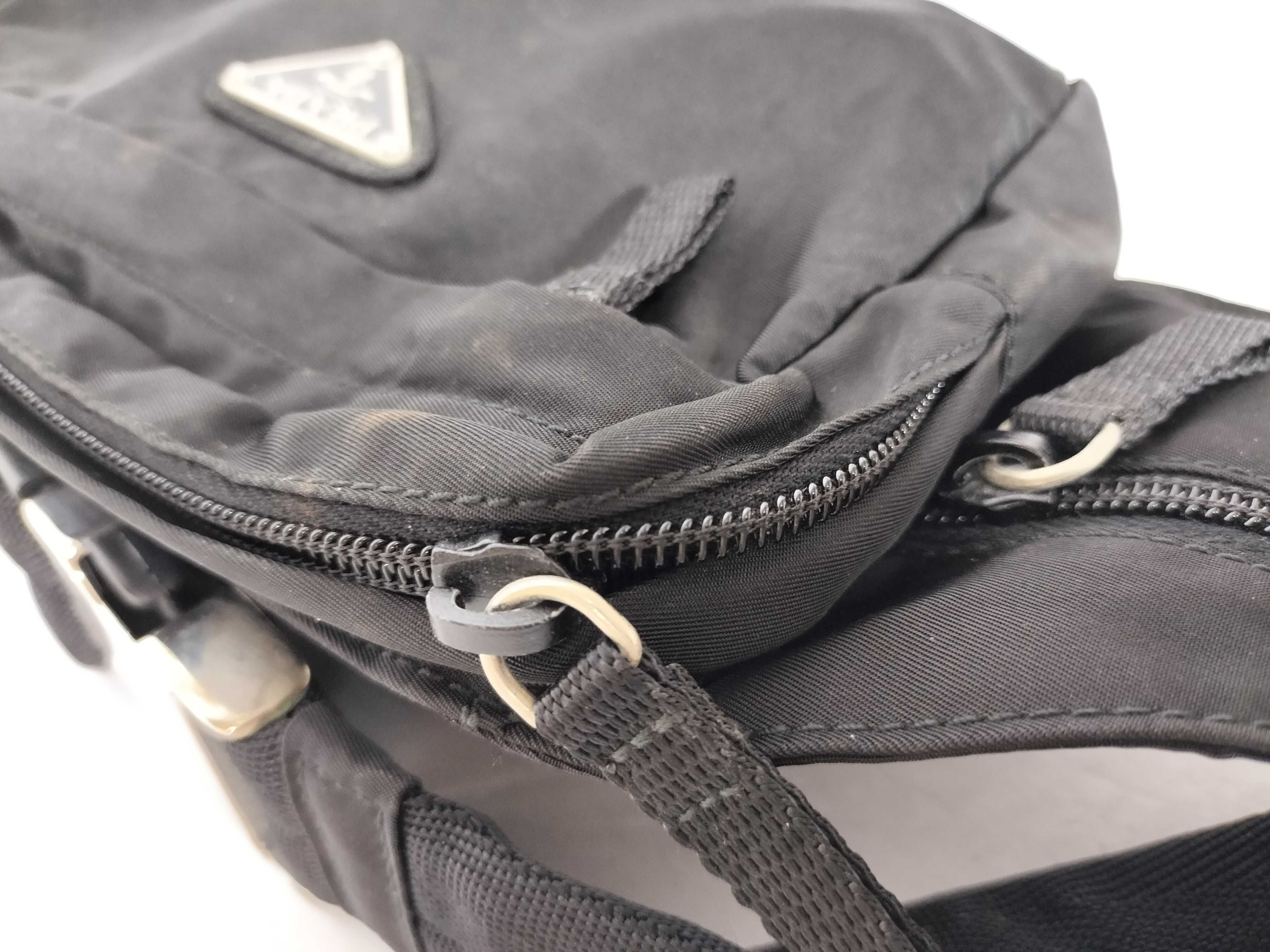 Nylon Prada Waist Pouch Black Waist Bag — view 8