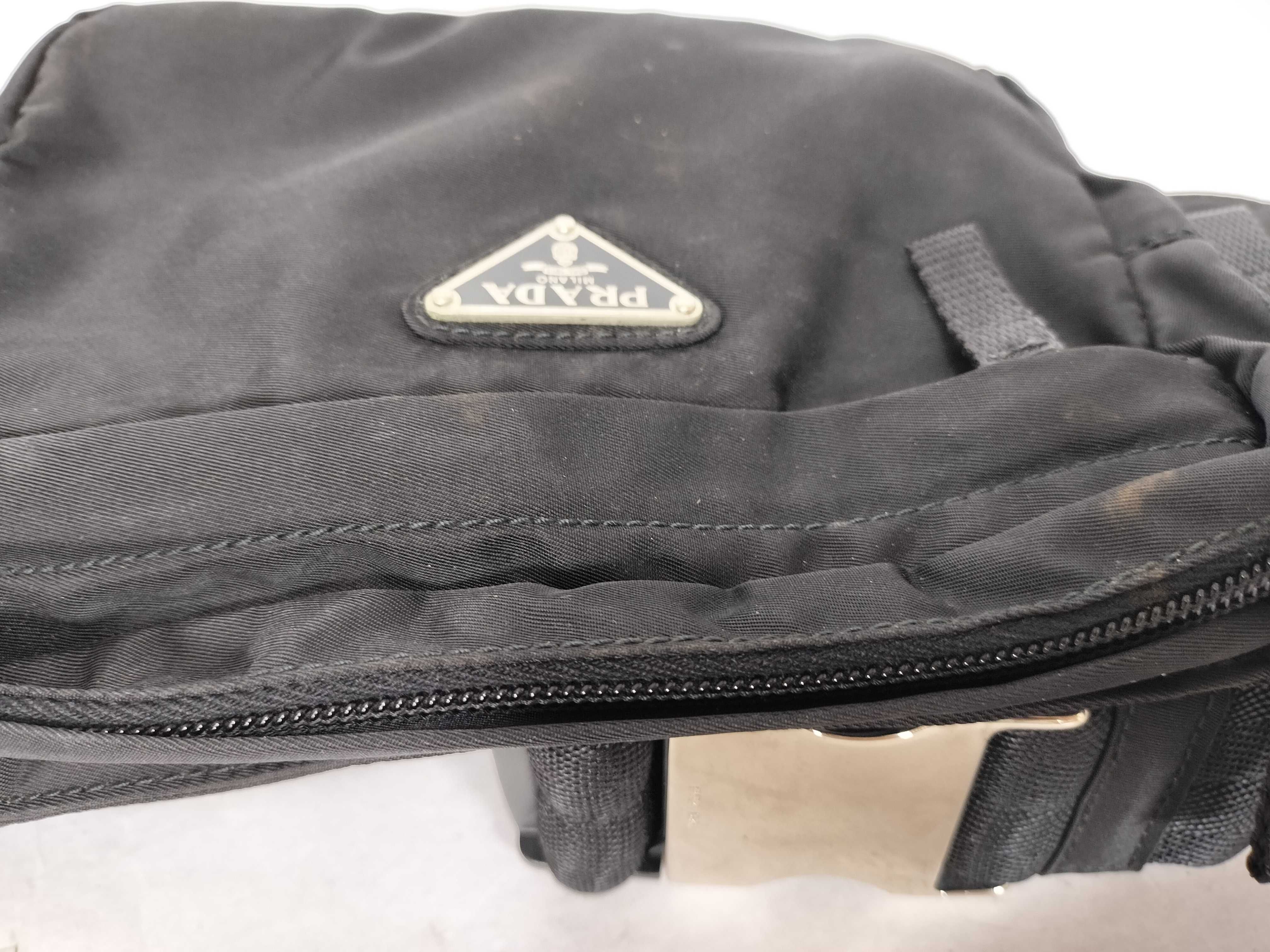 Nylon Prada Waist Pouch Black Waist Bag — view 9