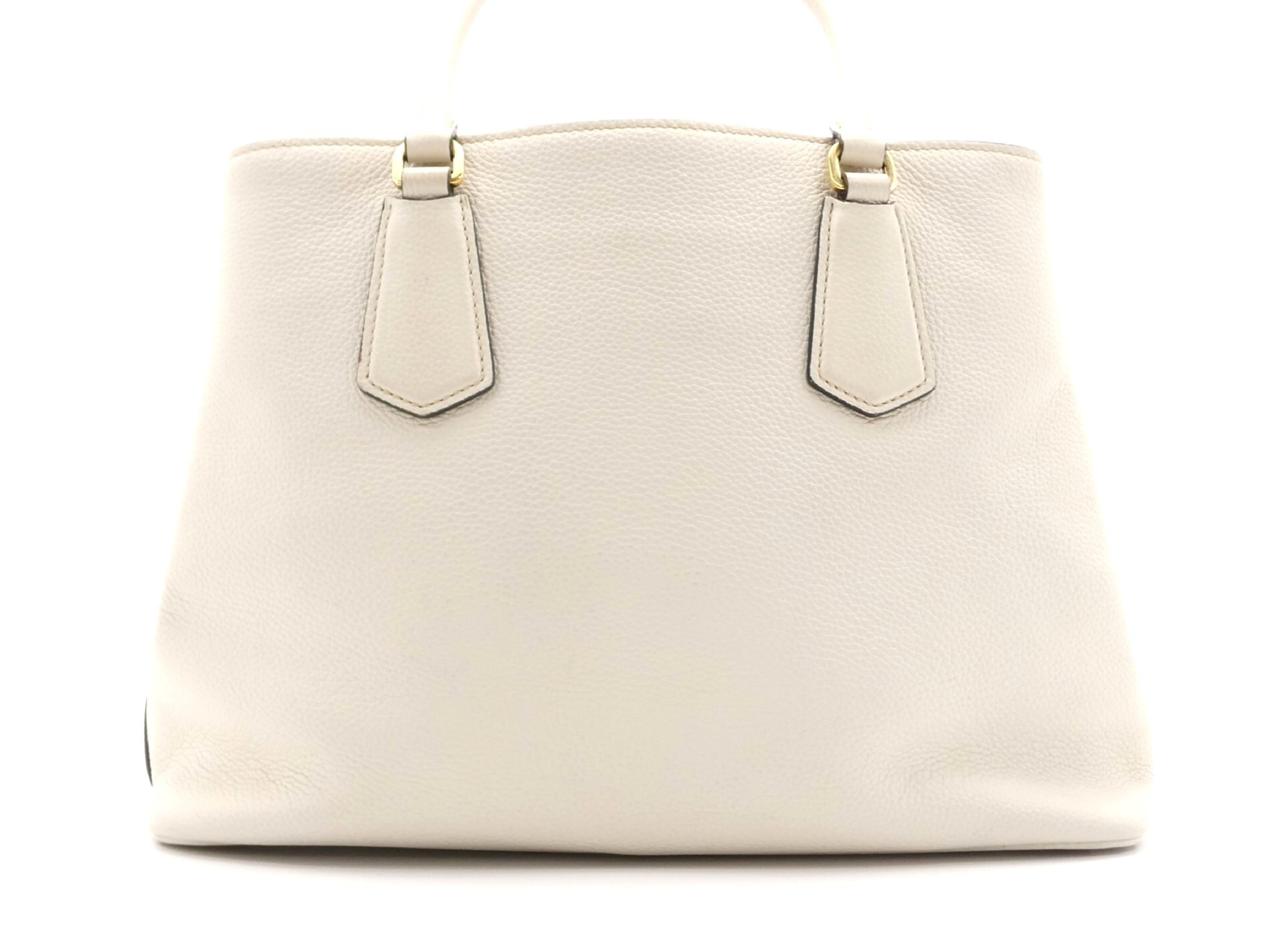1BA239 Logo Leather 2-Way Handbag — view 2