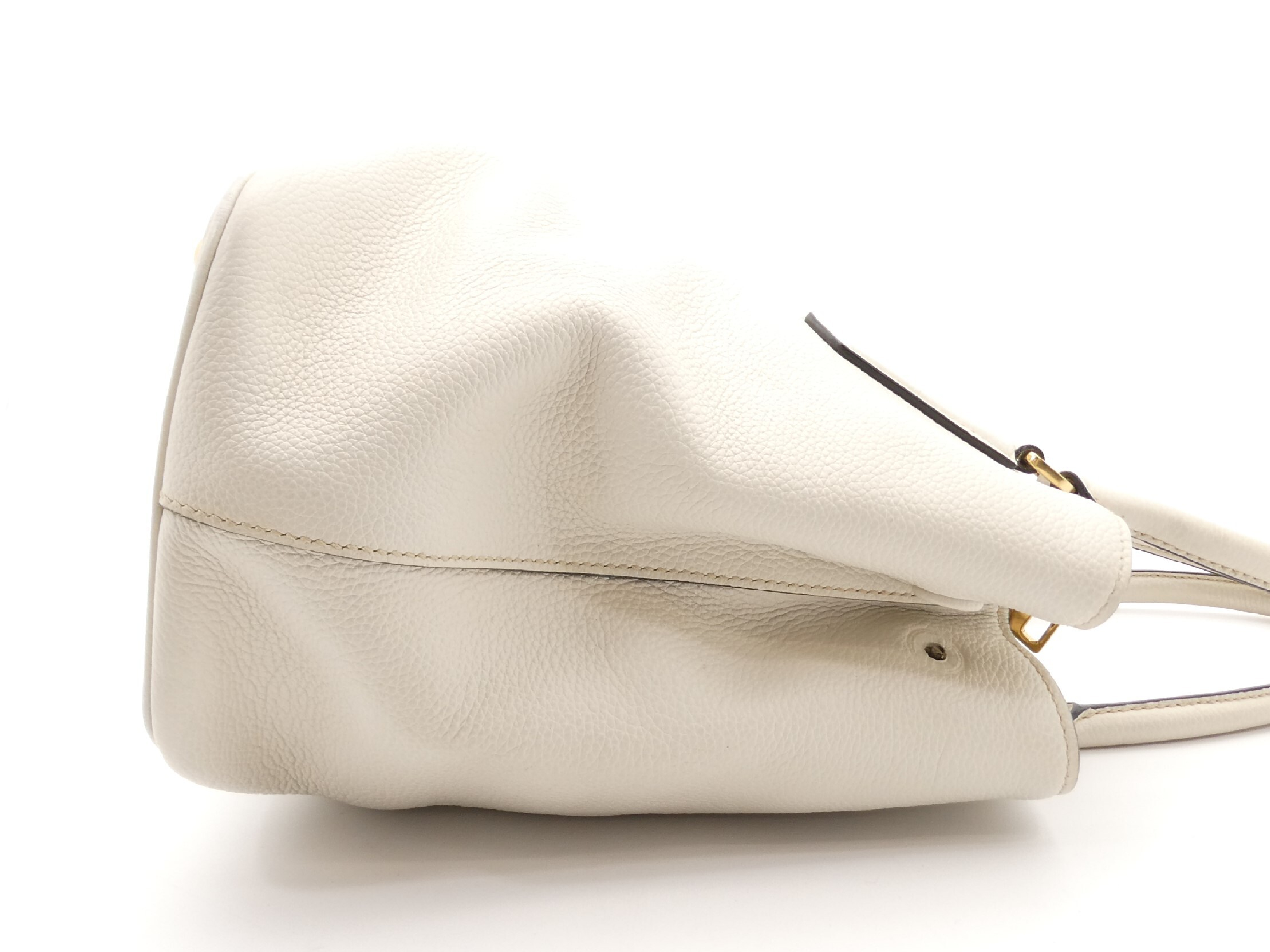1BA239 Logo Leather 2-Way Handbag — view 4