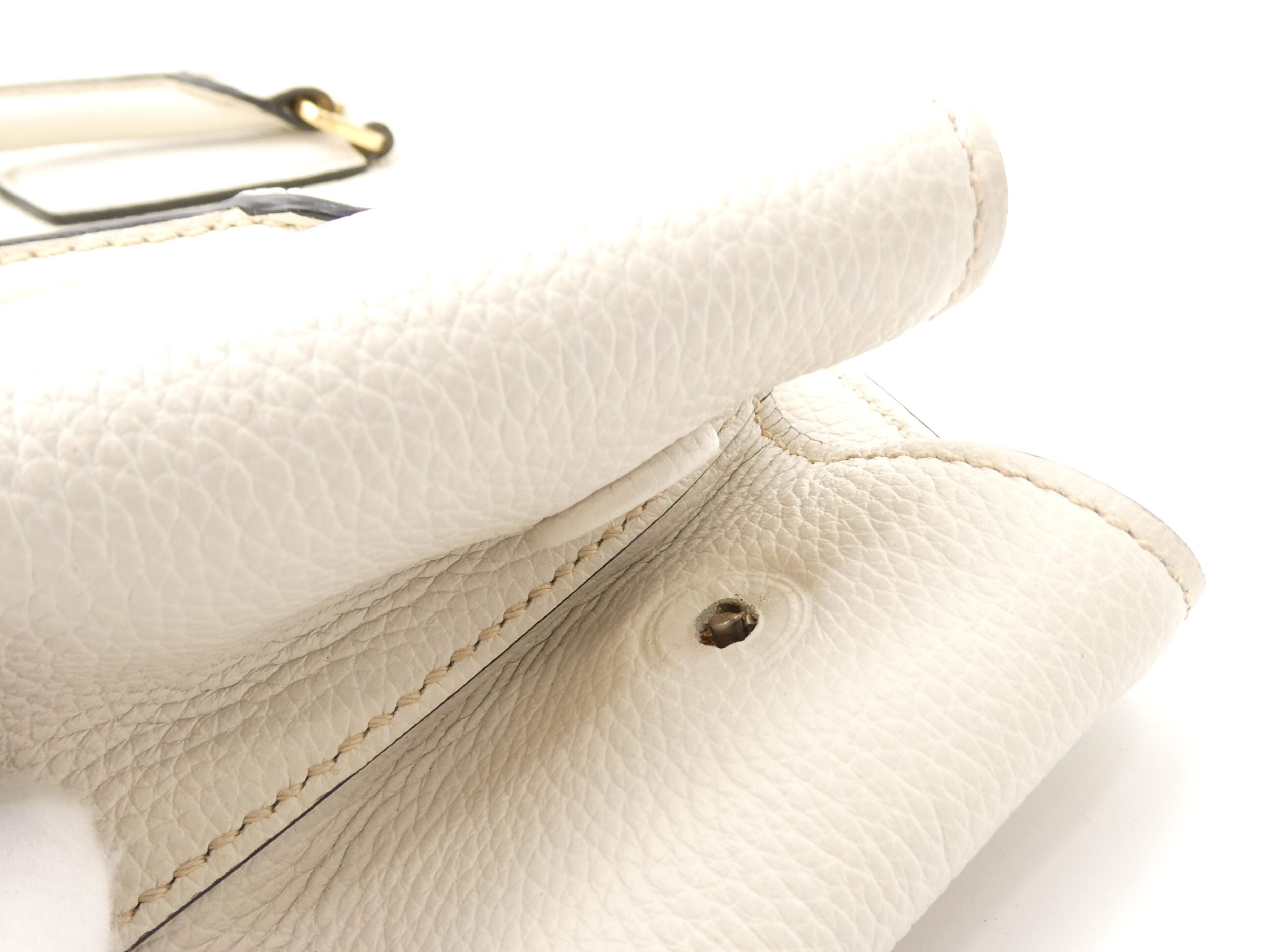 1BA239 Logo Leather 2-Way Handbag — view 9
