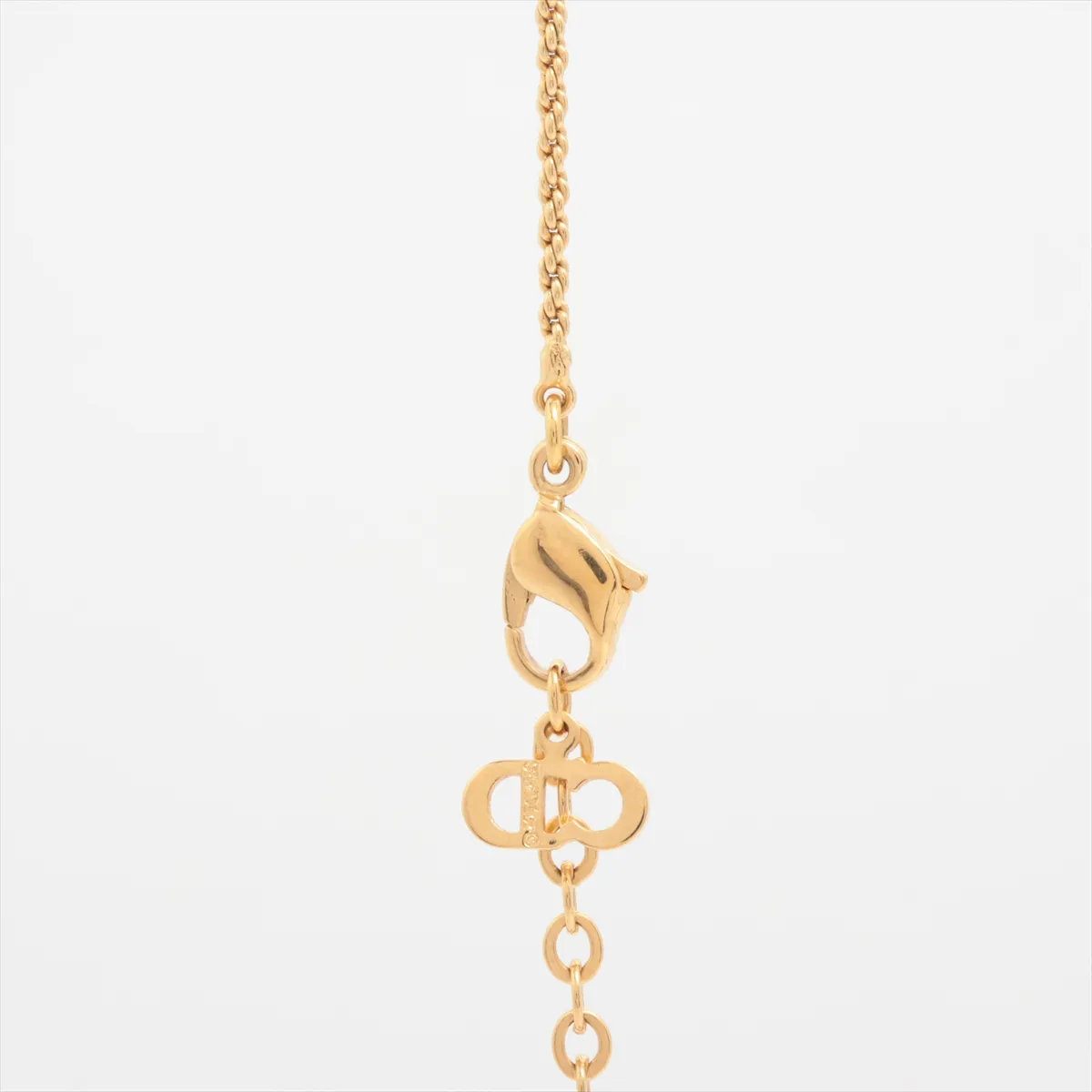 logo necklace, GP gold, — view 4