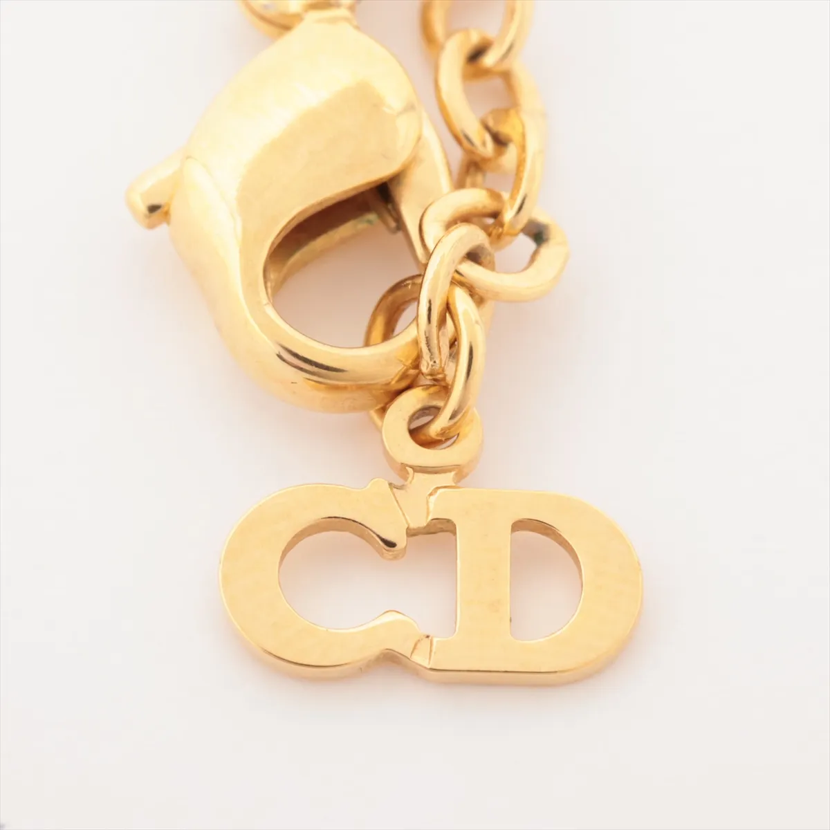 logo necklace, GP gold, — view 5