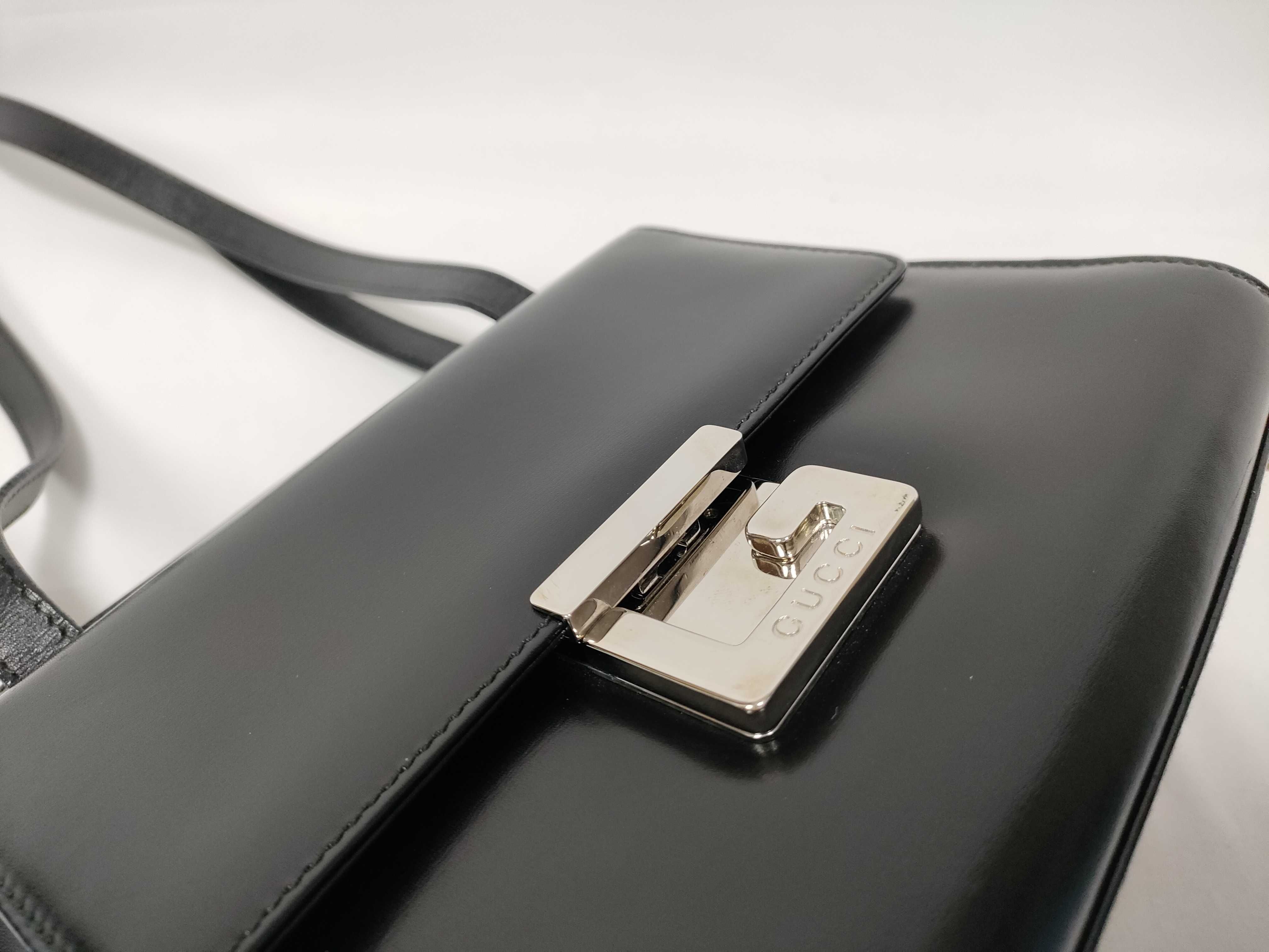Old Gucci Leather Shoulder Bag Z9424 Shoulder Bag — view 5