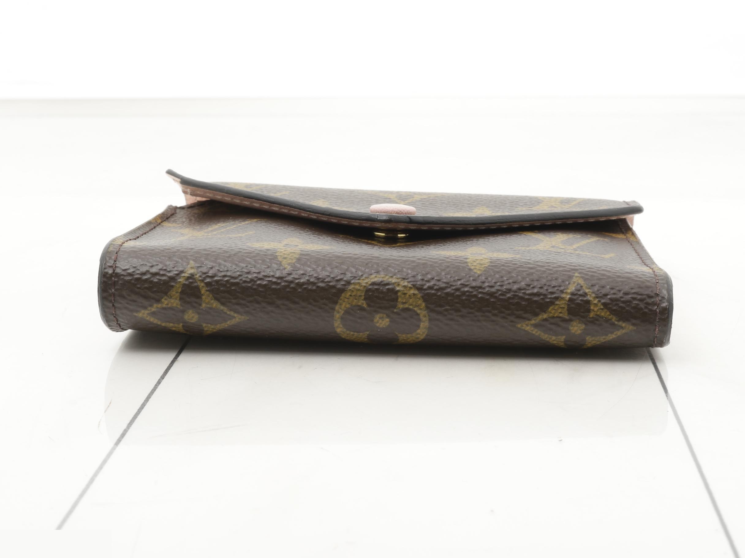 Monogram Portefeuille Victorine Rose Ballerine M62360 — view 3