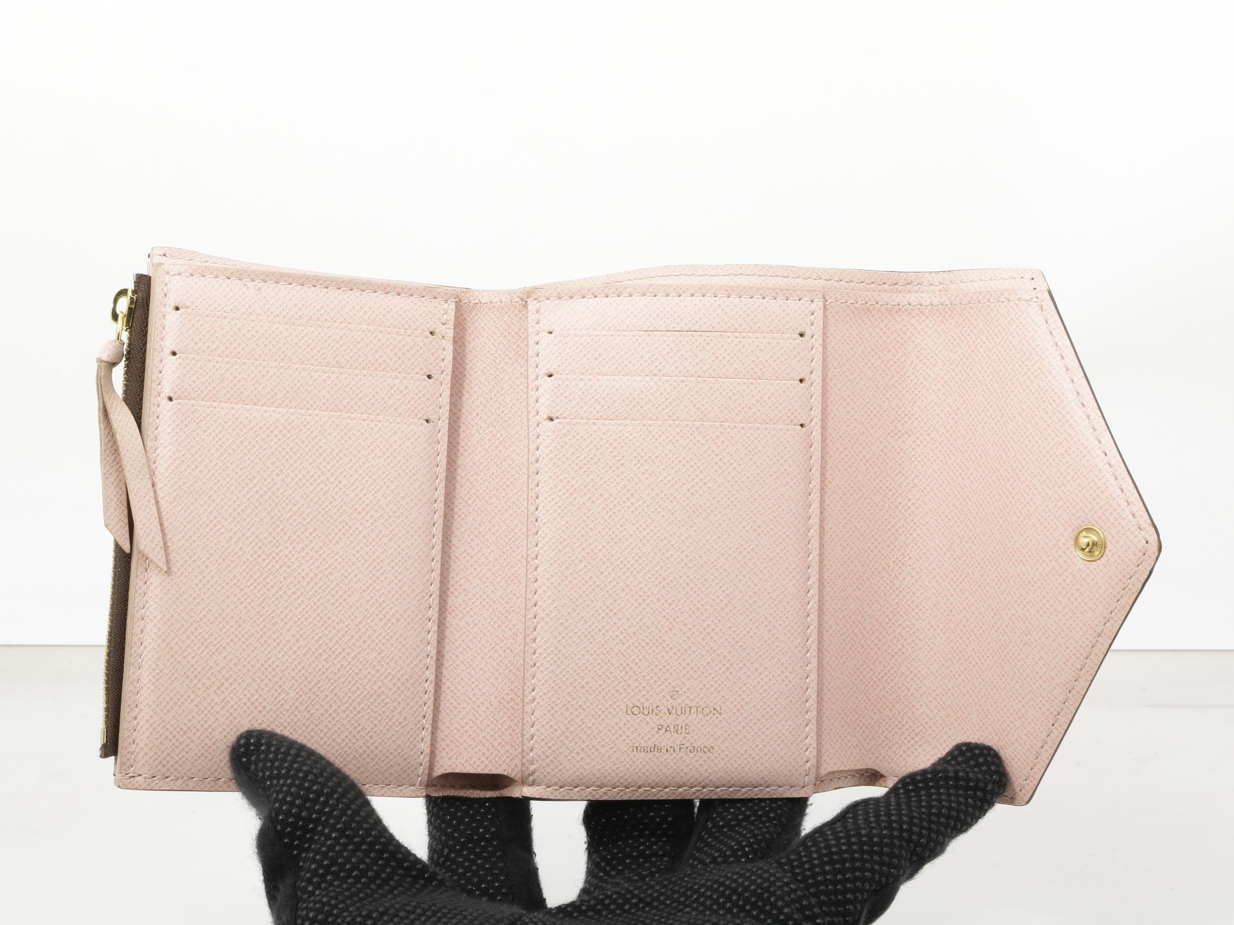 Monogram Portefeuille Victorine Rose Ballerine M62360 — view 4