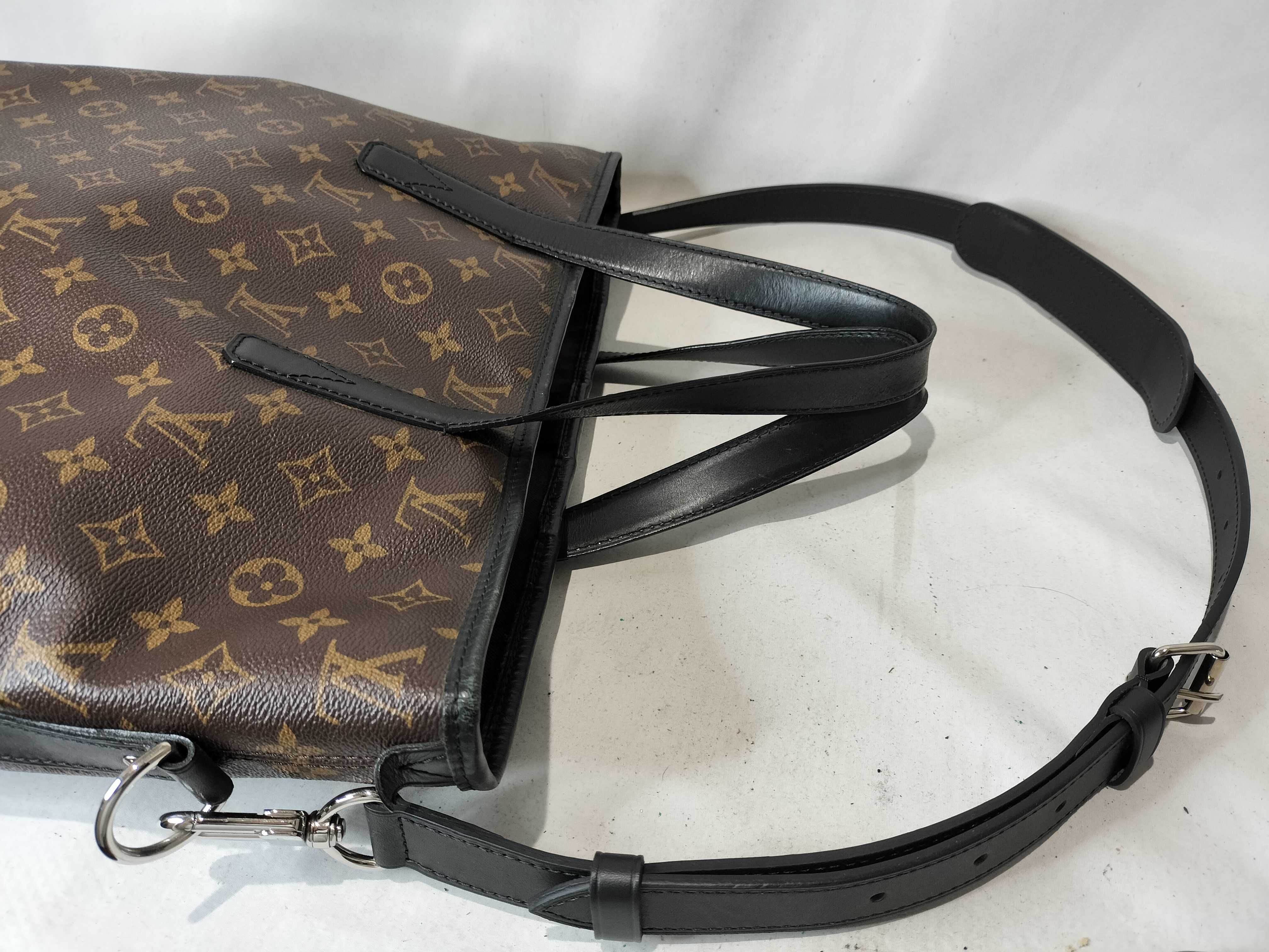Monogram Macassar M56708 Davis Tote Bag, Strap Unused, Shoulder Bag — view 3