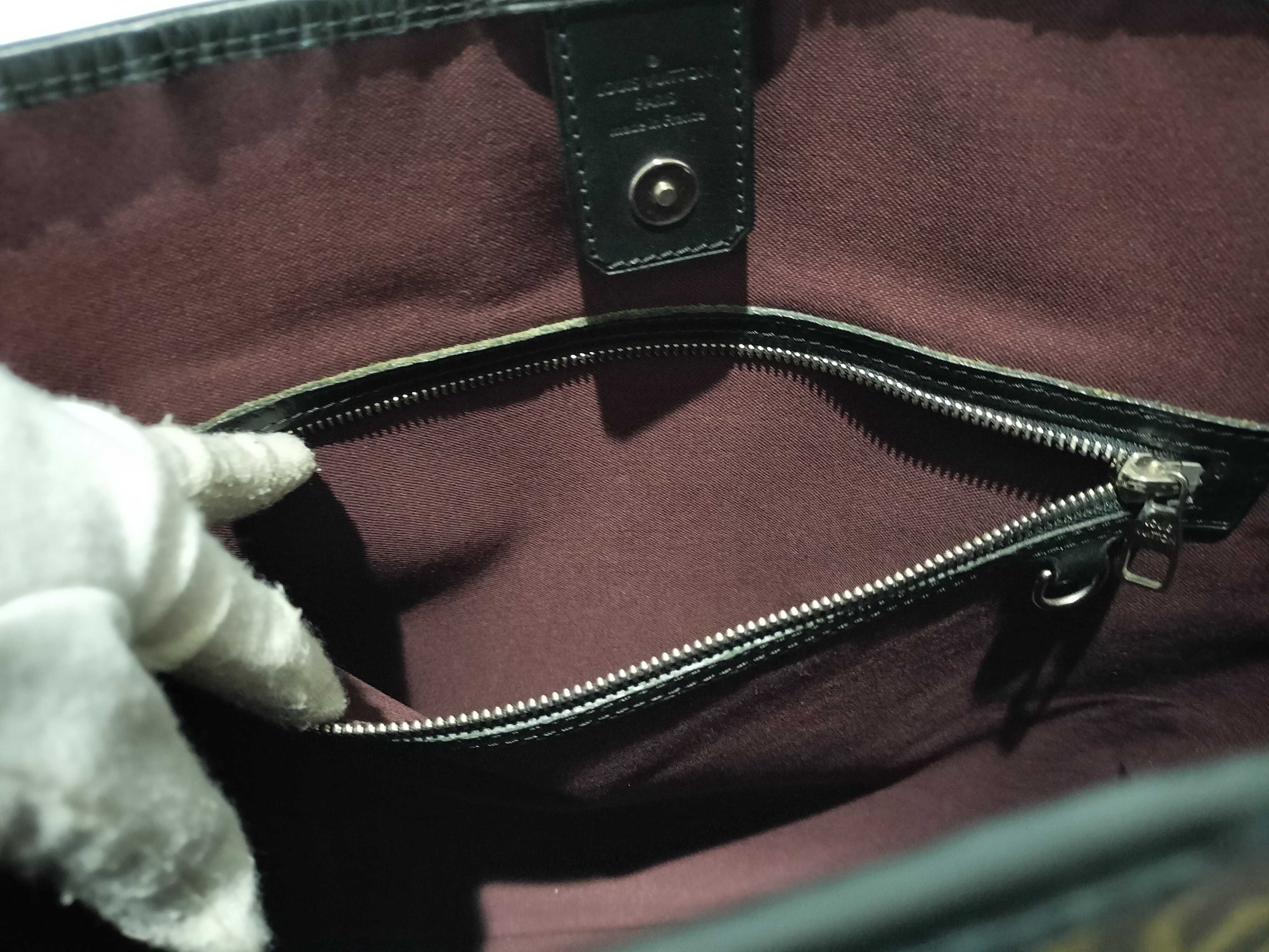 Monogram Macassar M56708 Davis Tote Bag, Strap Unused, Shoulder Bag — view 9