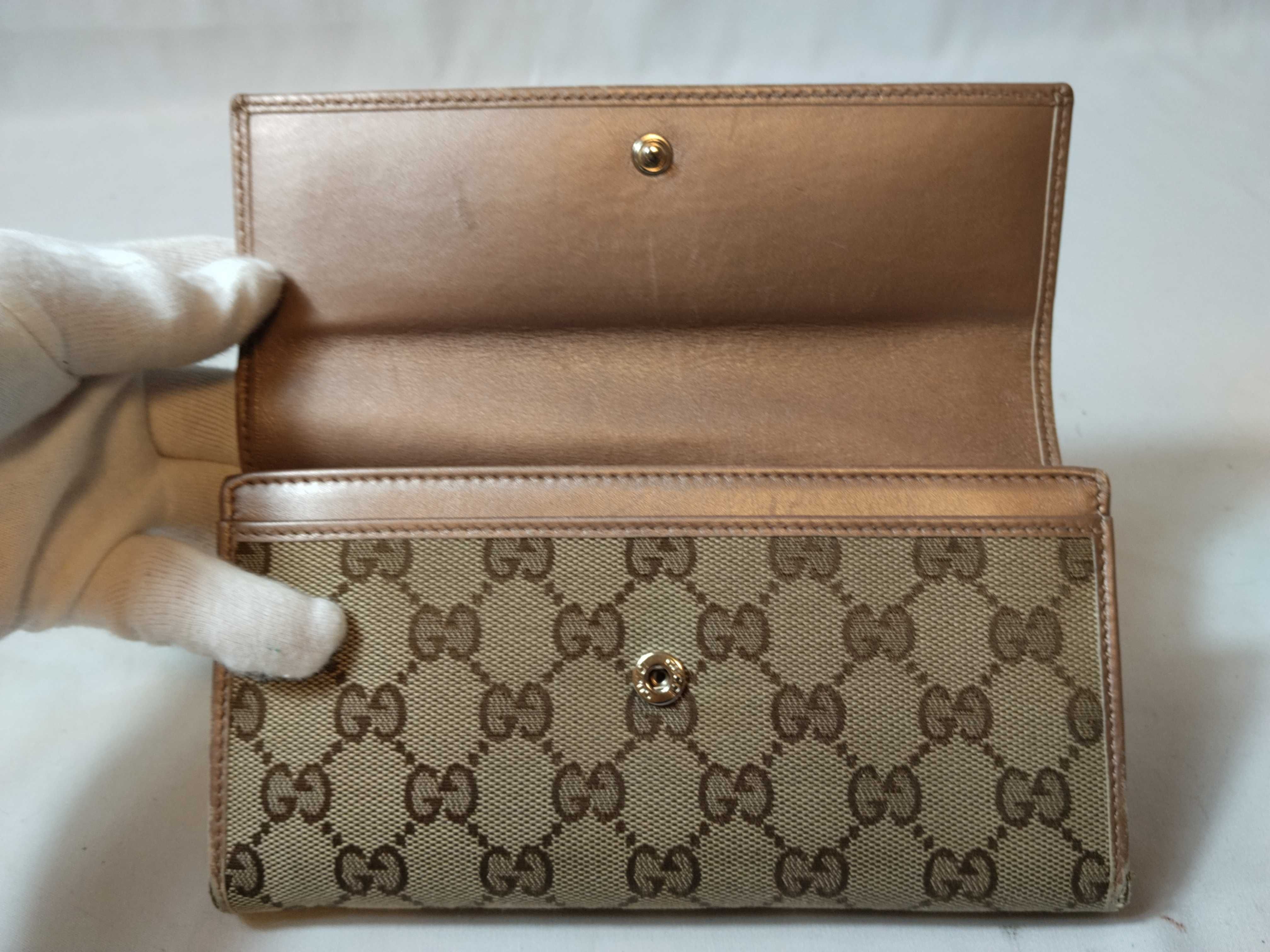 GG Canvas Lovely Heart Long Wallet 251861 — view 12