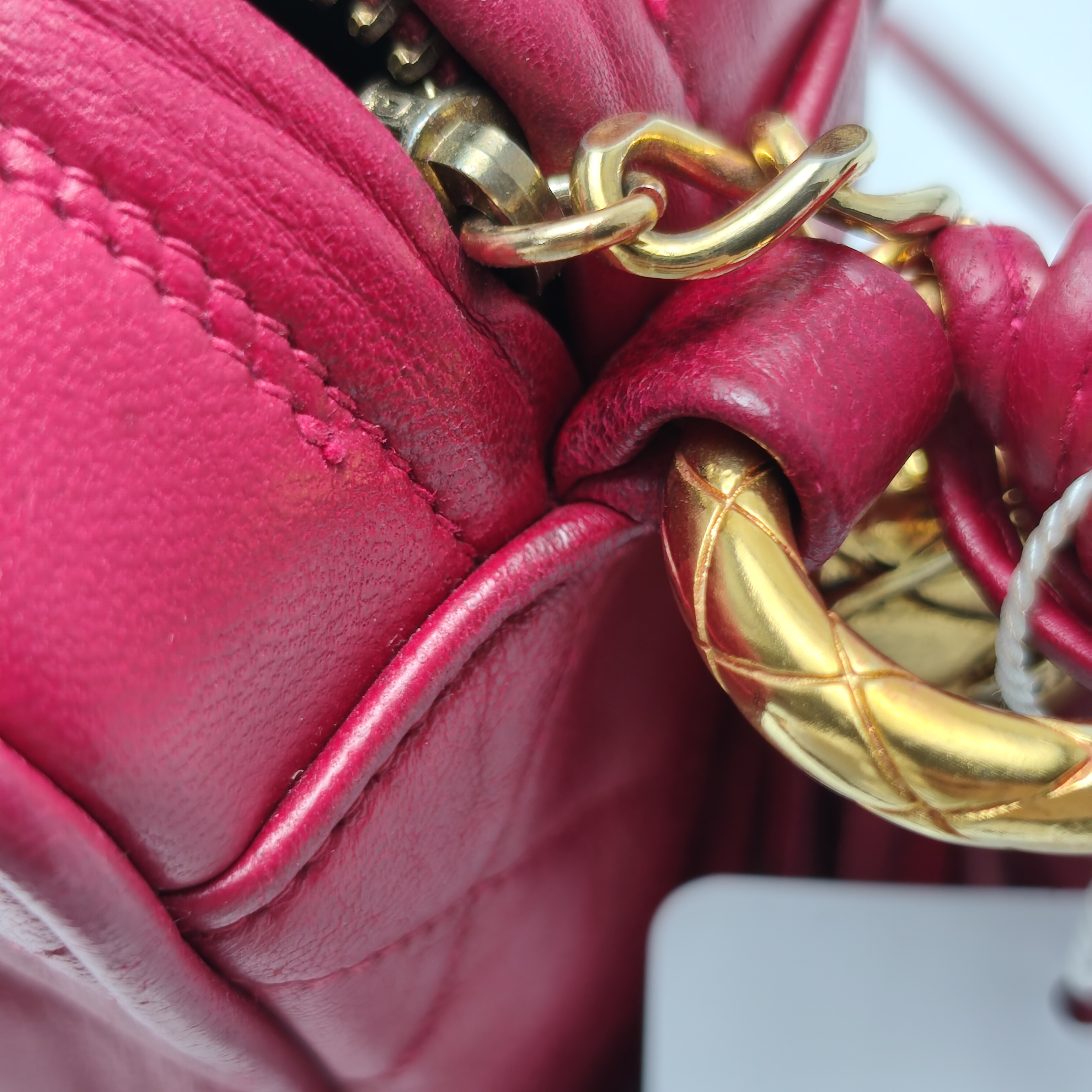 【*Shipped from: China*】CHANEL Lambskin Shoulder Bag 1868977 — view 14