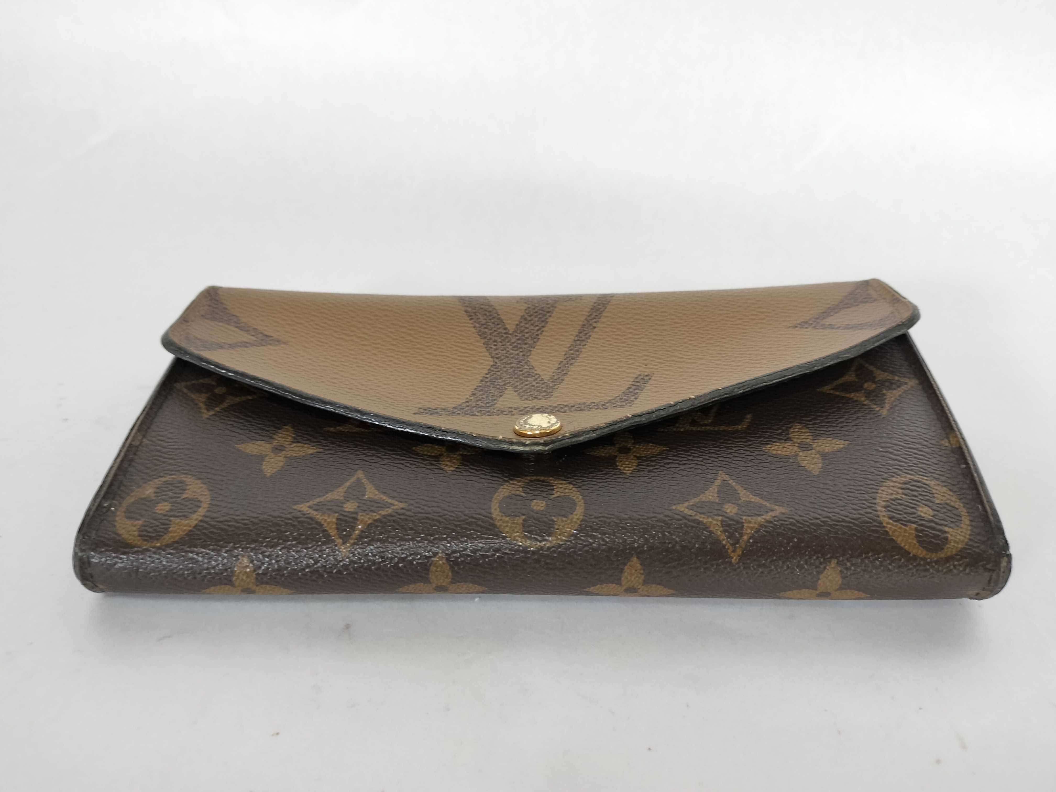 Portefeuille Sarah Monogram Giant Reverse M80726 Wallet (IC sensor detected) — view 4