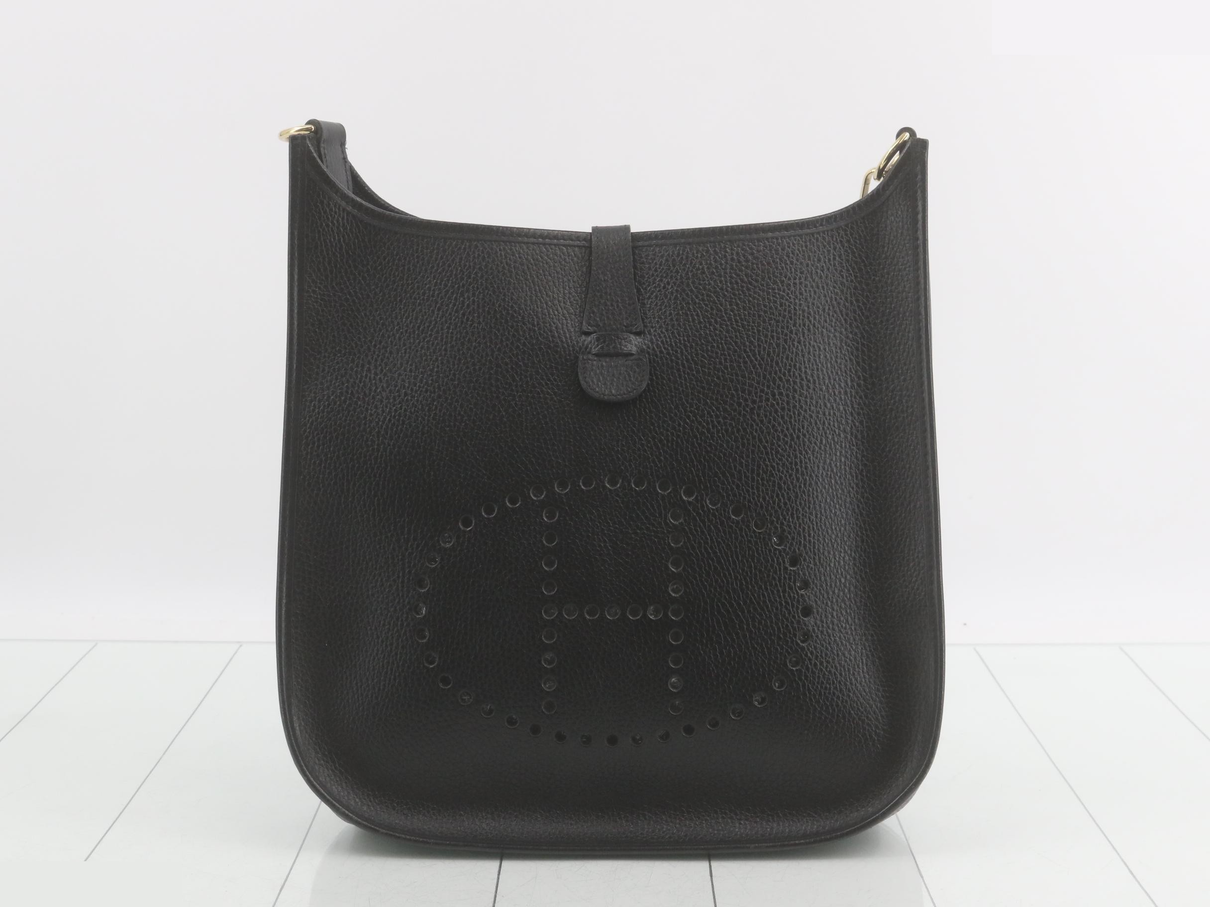 Evelyn GM Black with Gold Hardware, B Stamp