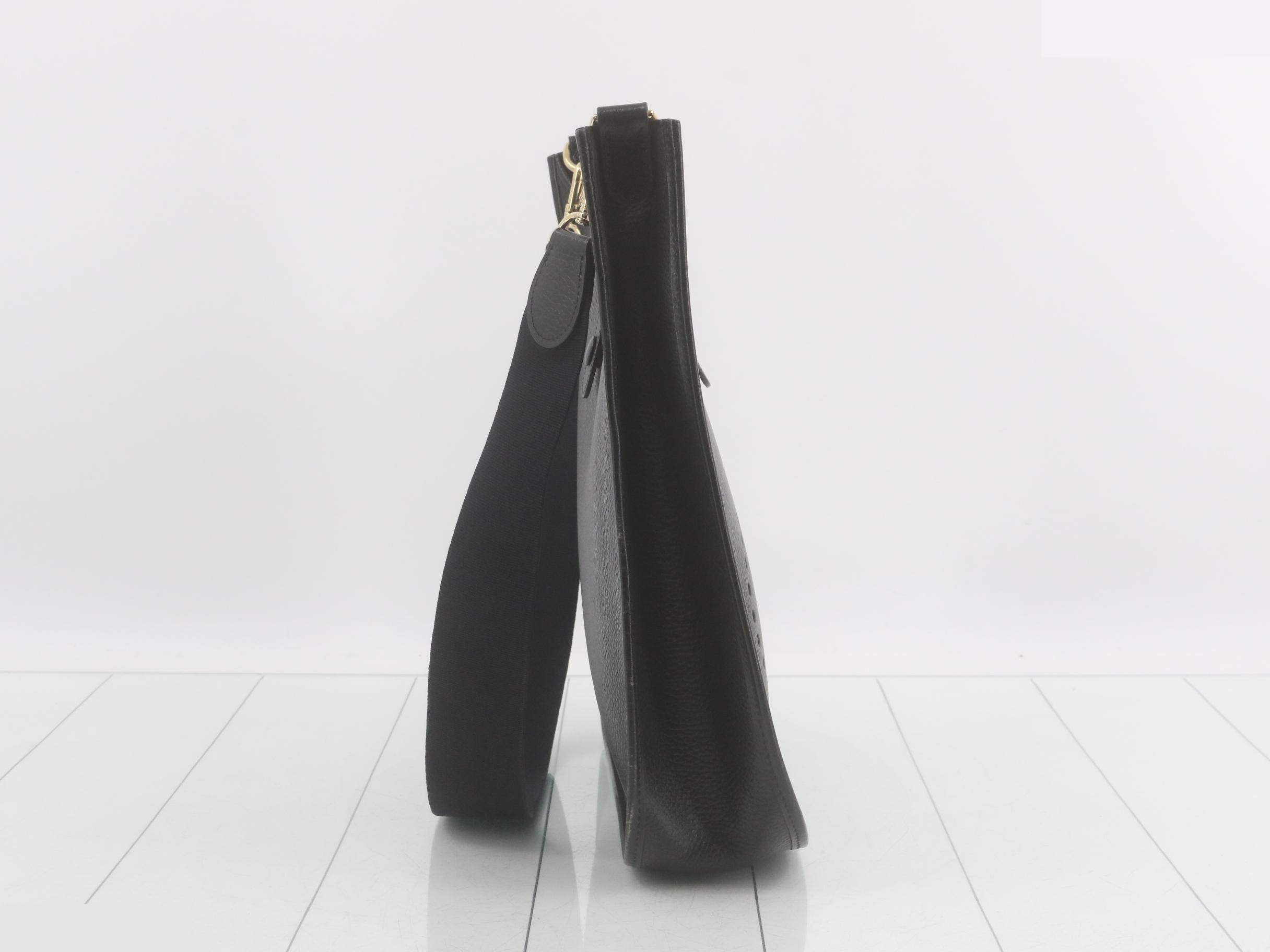 Evelyn GM Black with Gold Hardware, B Stamp — view 4