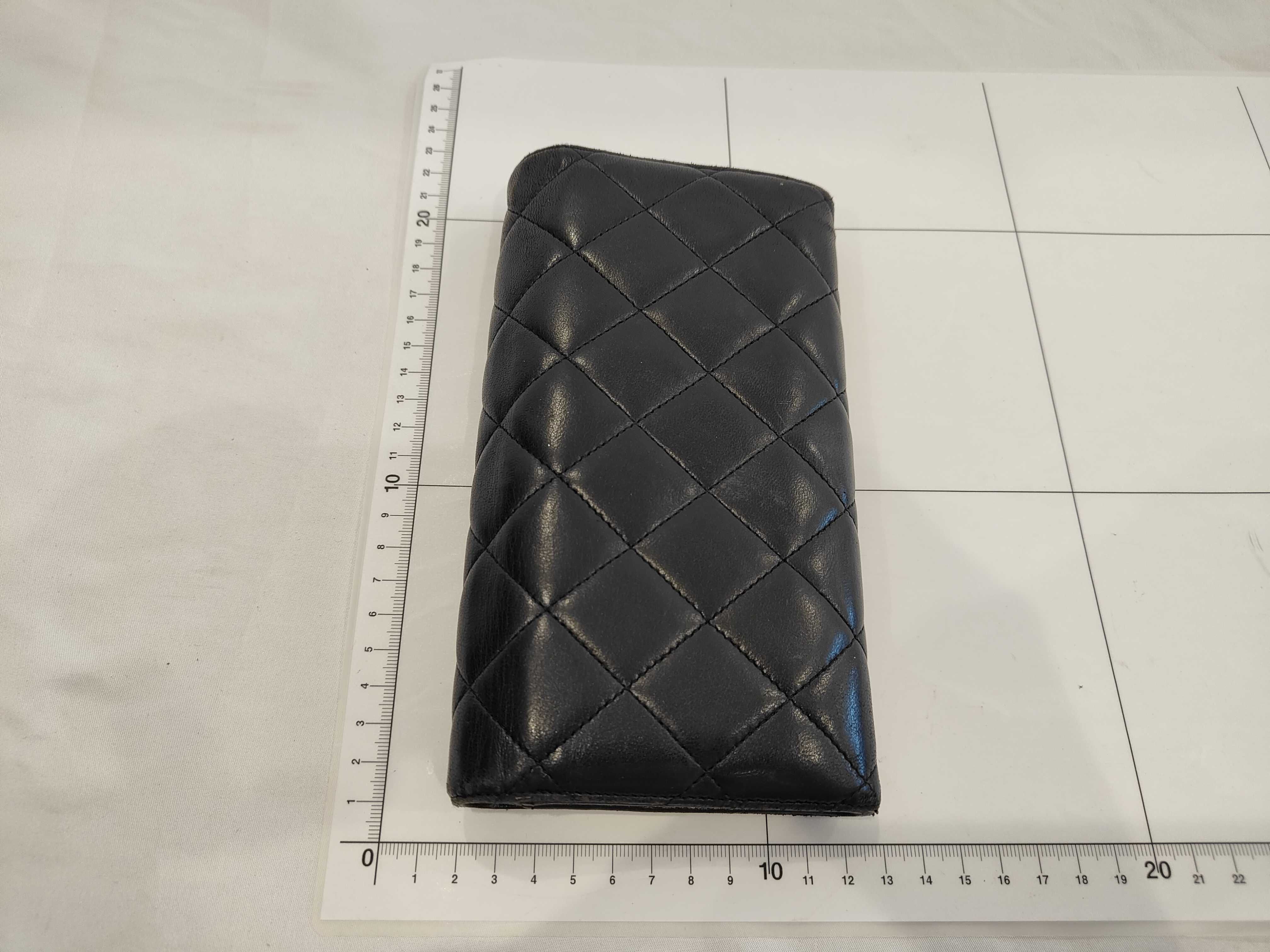Lambskin Matelassé Long Wallet, Series 22 — view 2