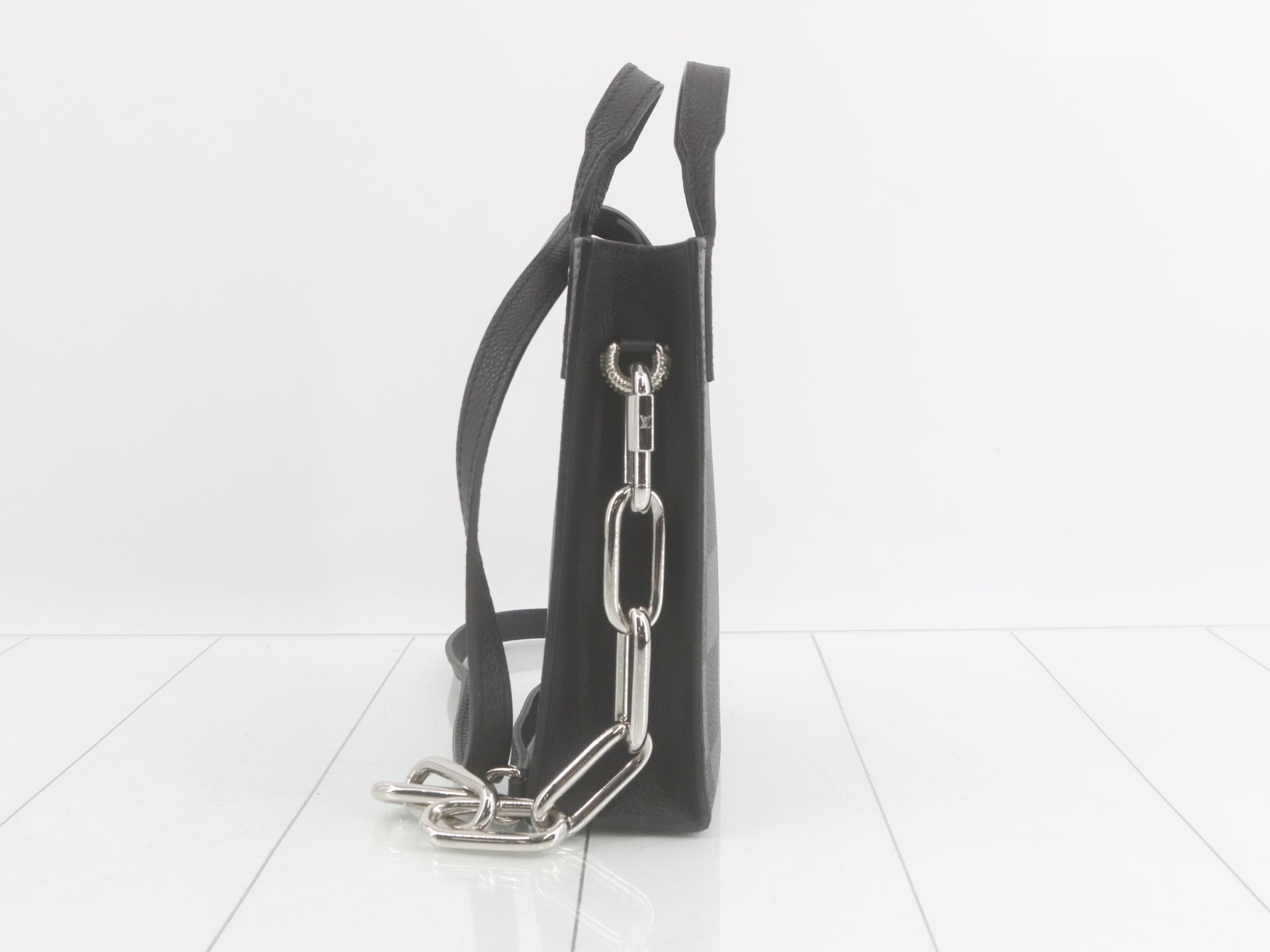 Damier Checkerboard Sac Plat XS 2-Way Shoulder/Handbag — view 3