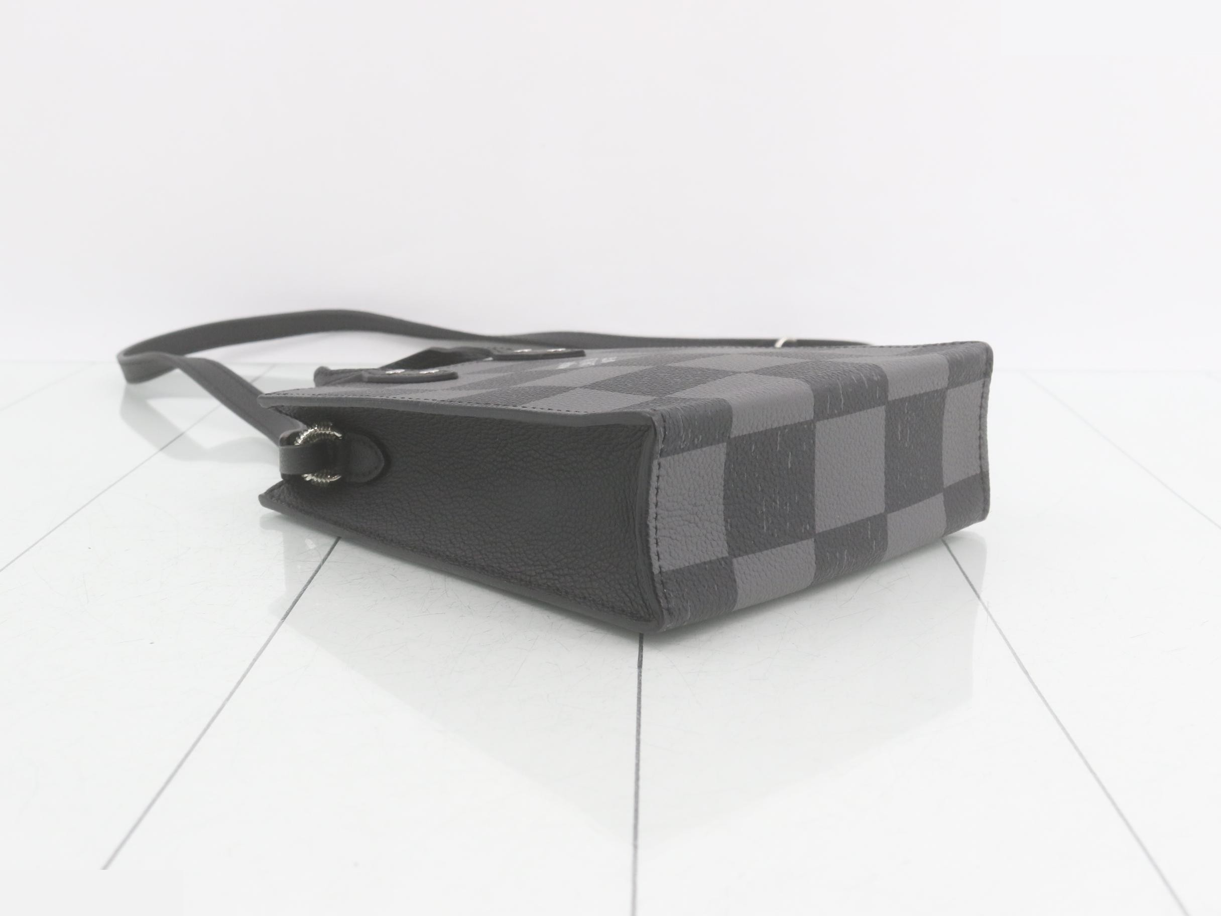 Damier Checkerboard Sac Plat XS 2-Way Shoulder/Handbag — view 5