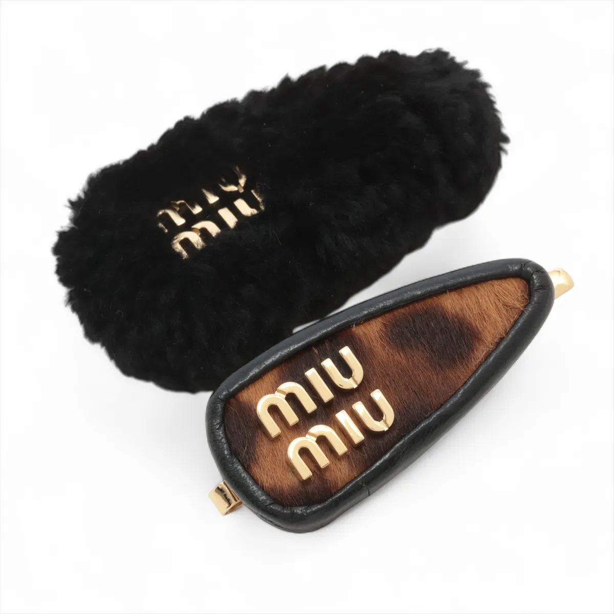 5IF188 Logo Hairpin GP Black (Set of 2) -