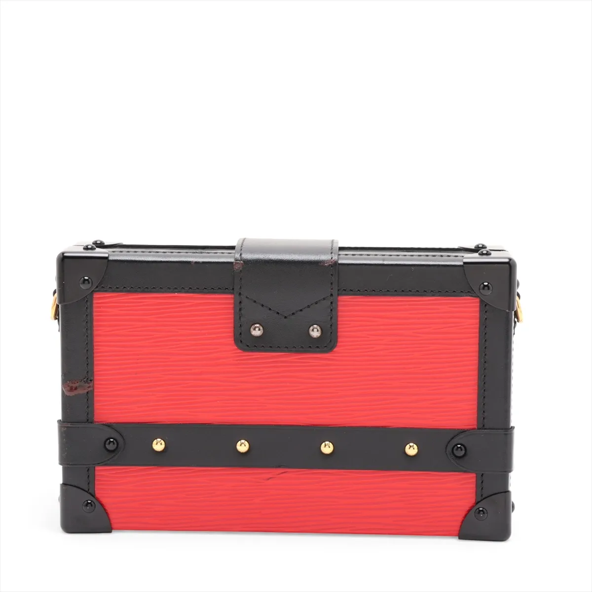 Epi Petite Malle M54651 DU0175 Red x Black — view 2