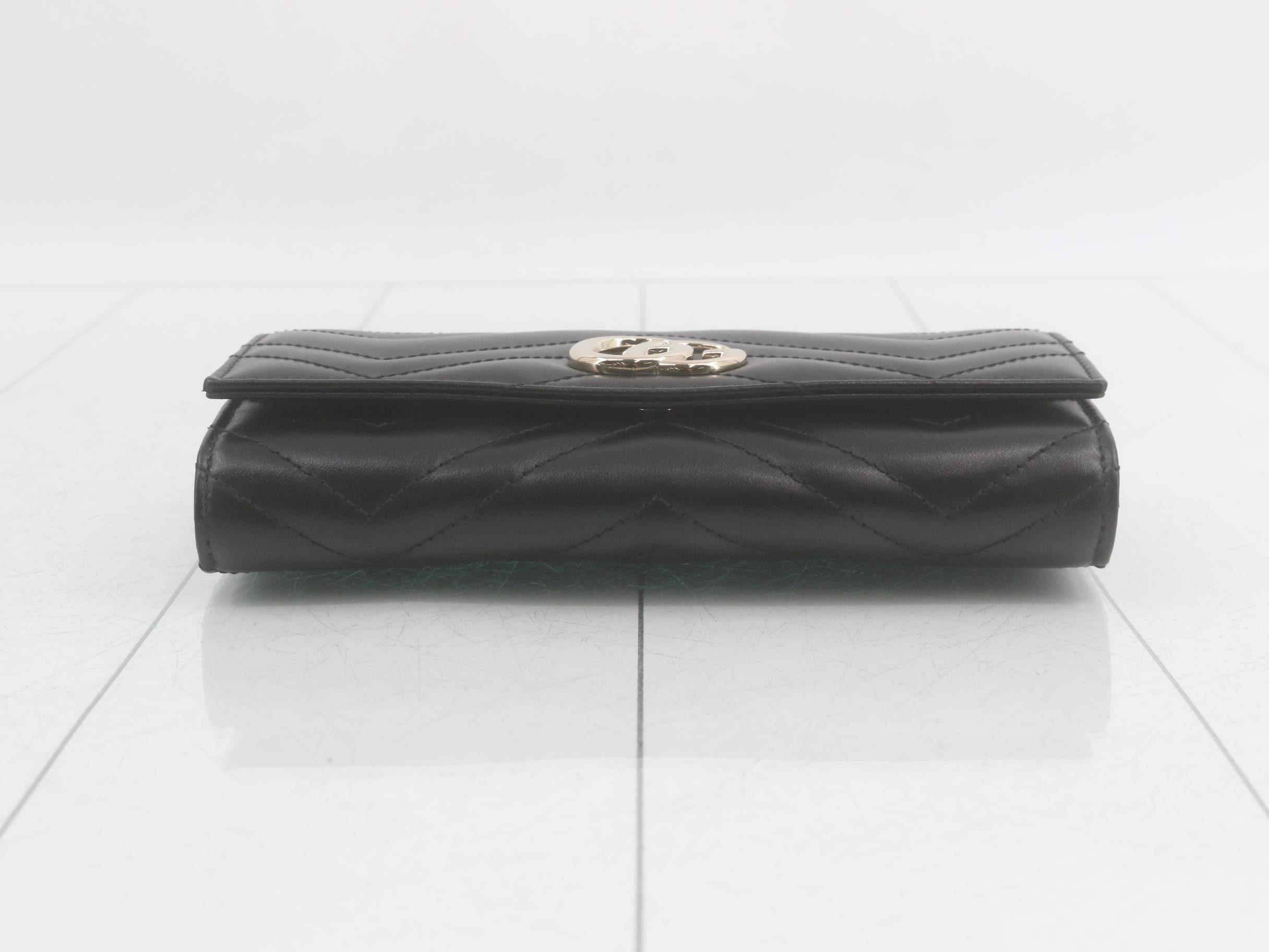 Double G Continental Wallet, Retail Price ¥129,800, Unused, Black — view 3