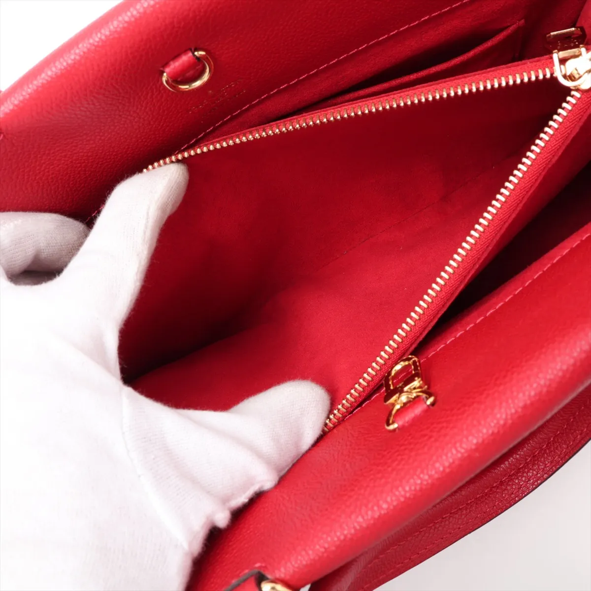 Monogram Venus M41738 SR1106 Brown x Red — view 10