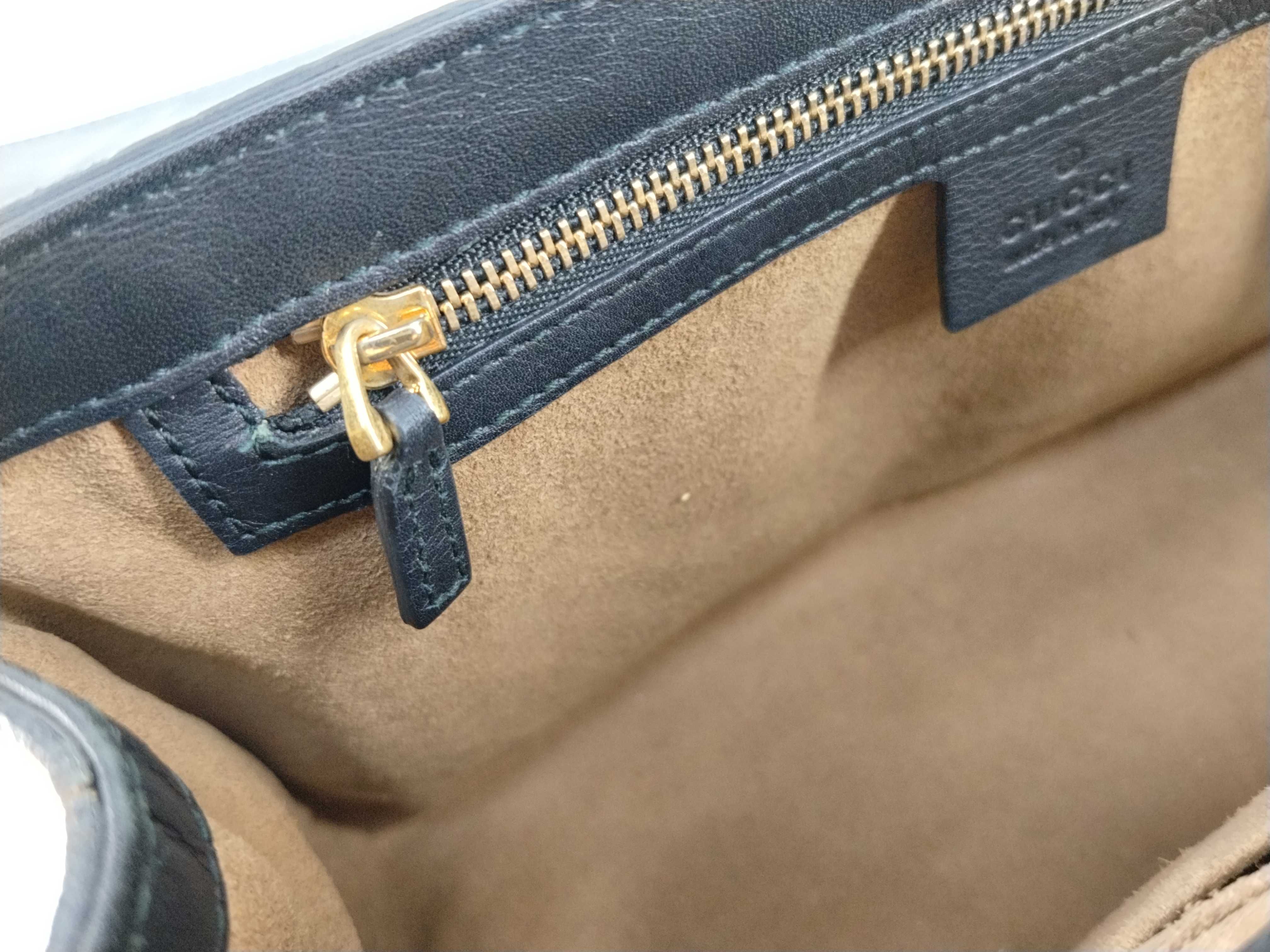 GG Canvas Gucci Padlock Chain Shoulder Bag — view 13