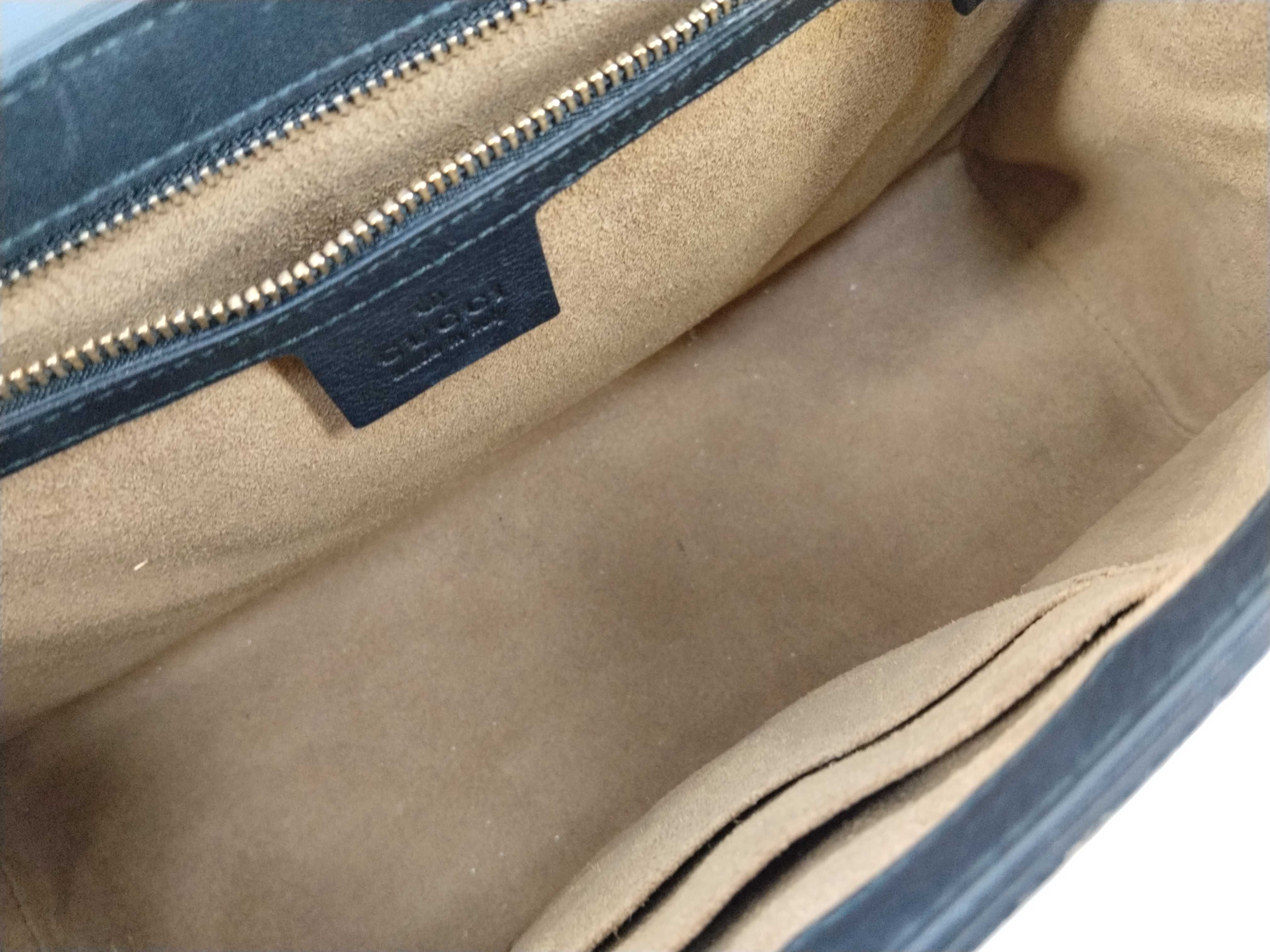 GG Canvas Gucci Padlock Chain Shoulder Bag — view 10