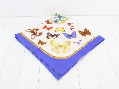 Carre 90 FARANDOLE Blue