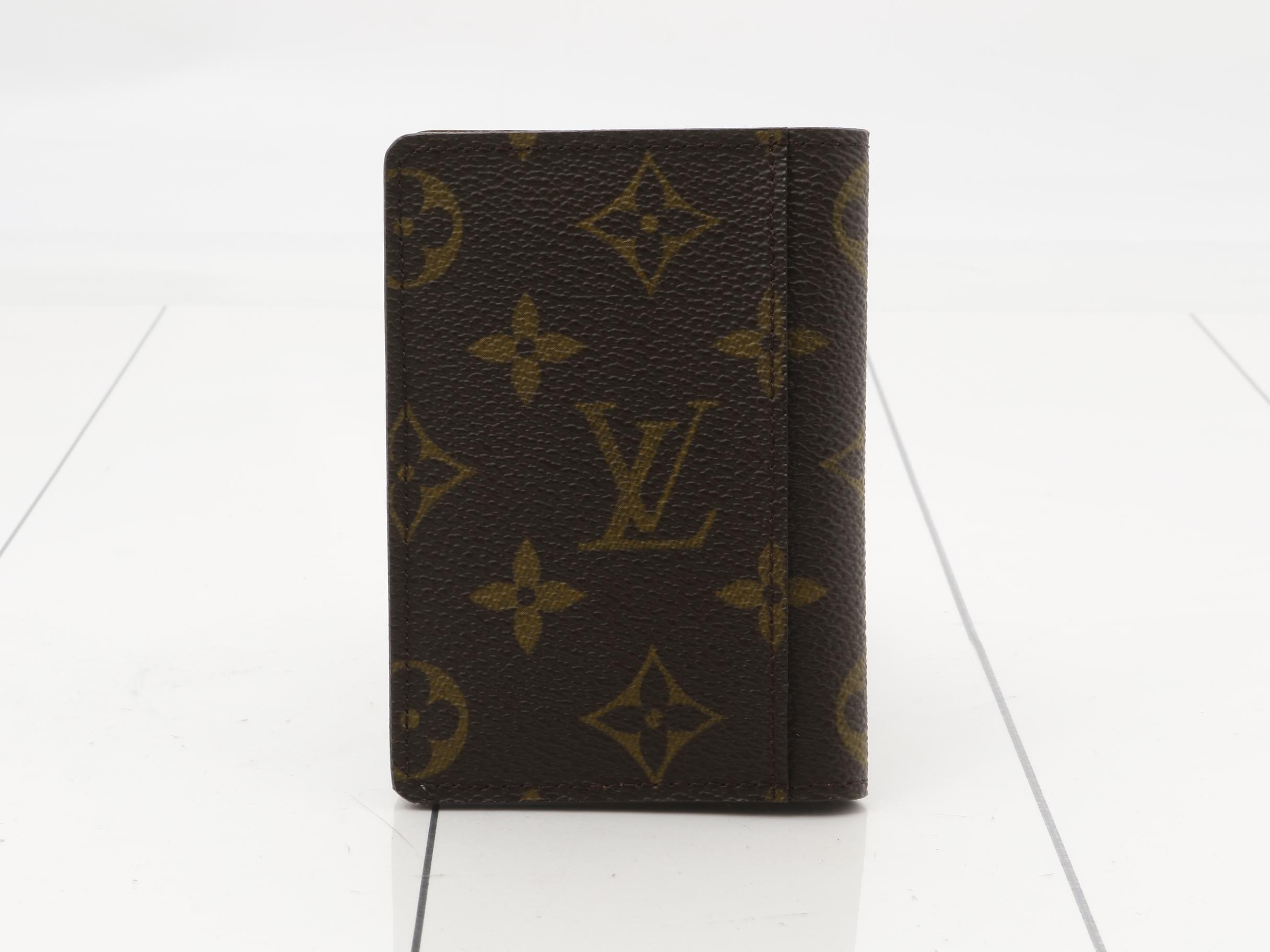 Card case, Portocarte Bass Vertical, Brown — view 2