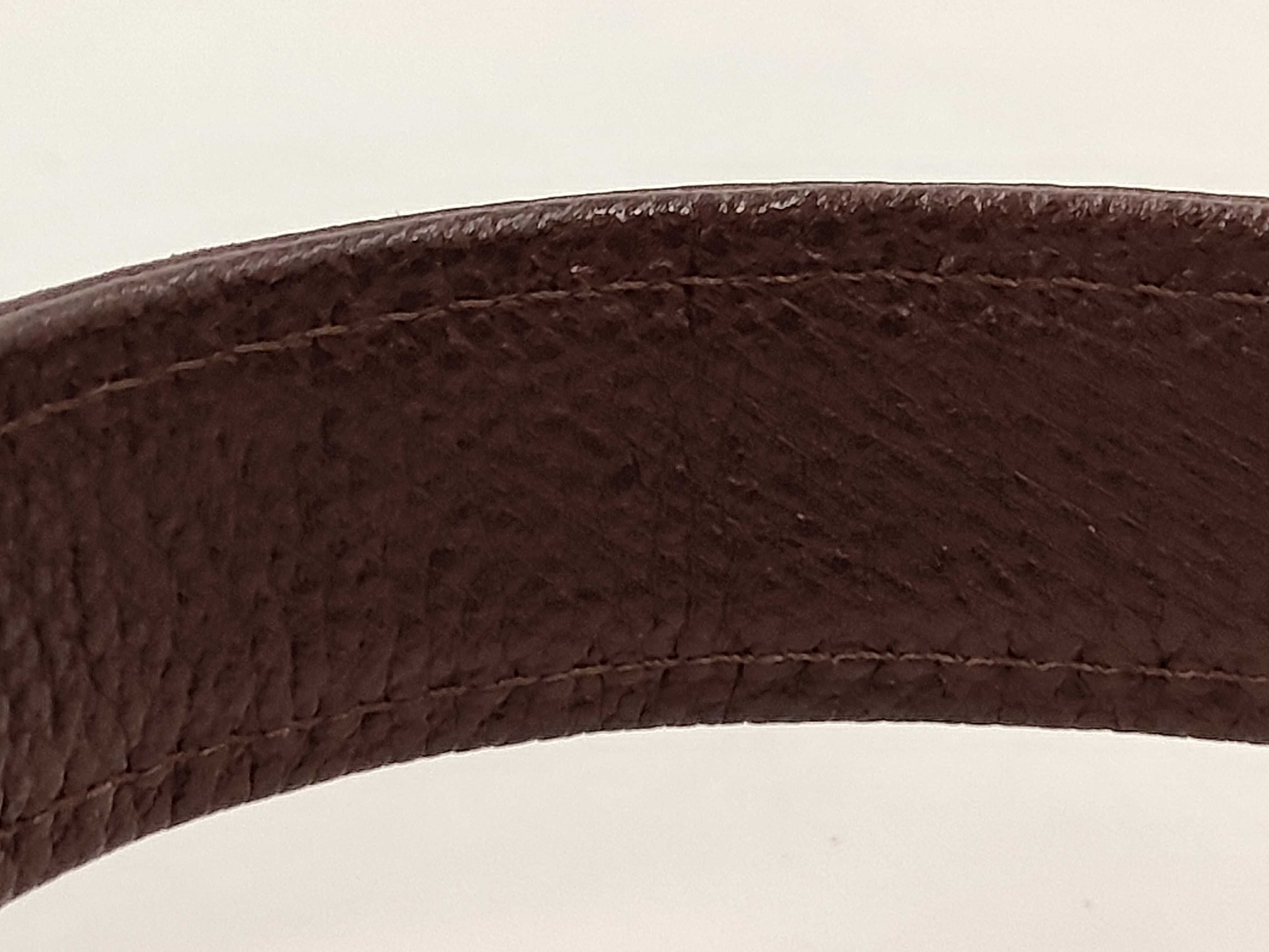brown leather handbag — view 7