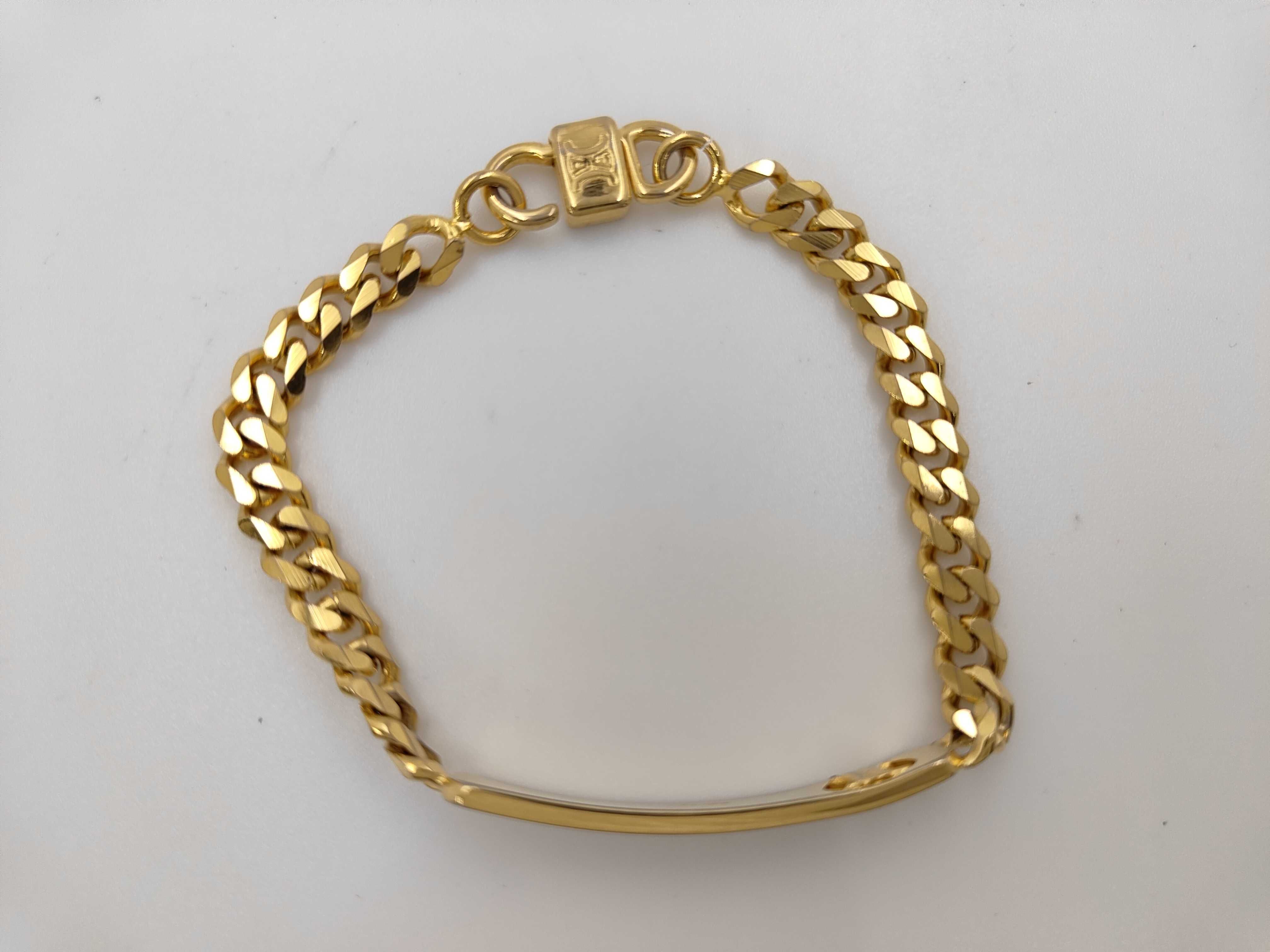 Triomphe Plate Gold BL Bracelet/Bangle — view 2