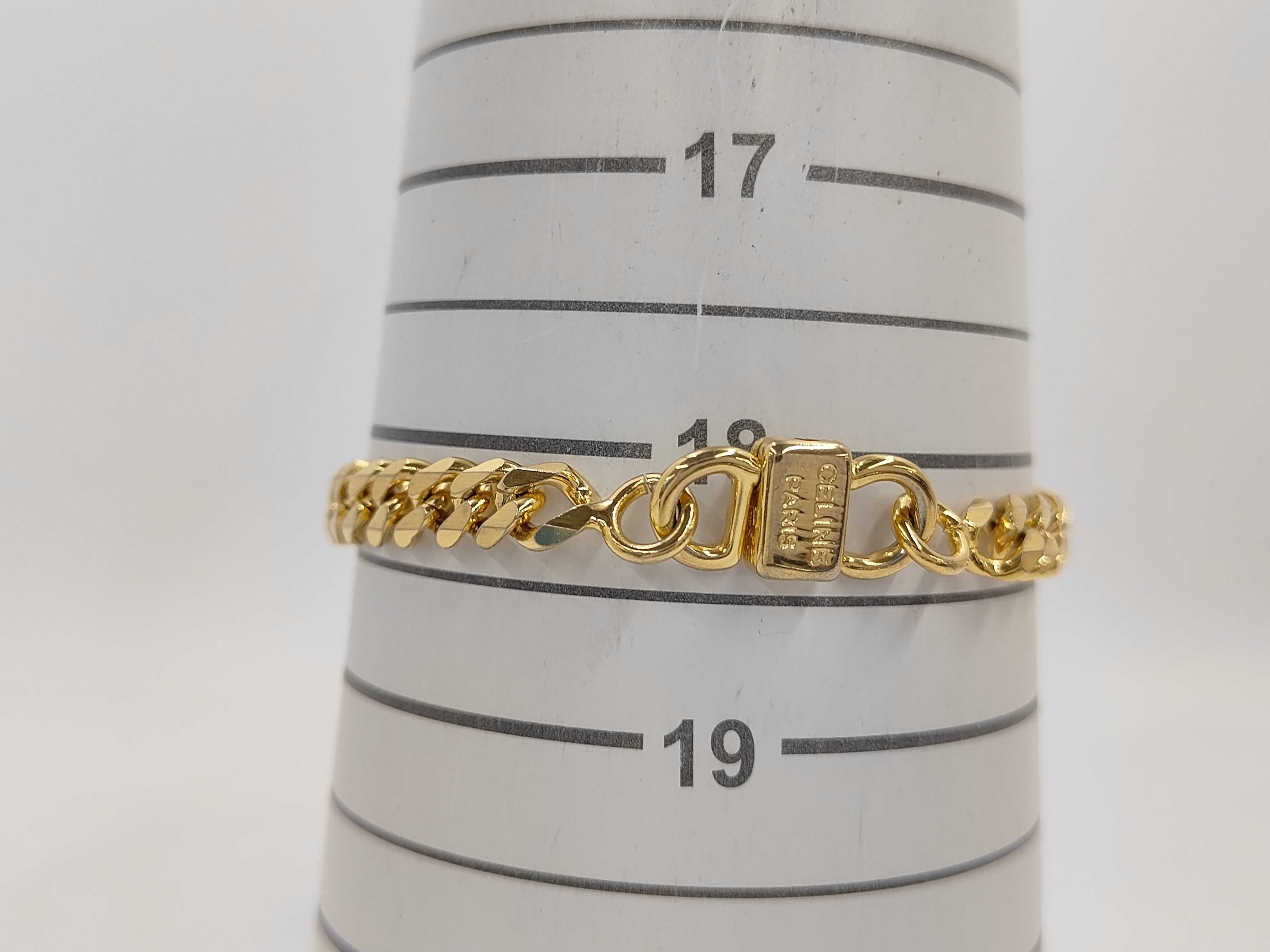 Triomphe Plate Gold BL Bracelet/Bangle — view 5