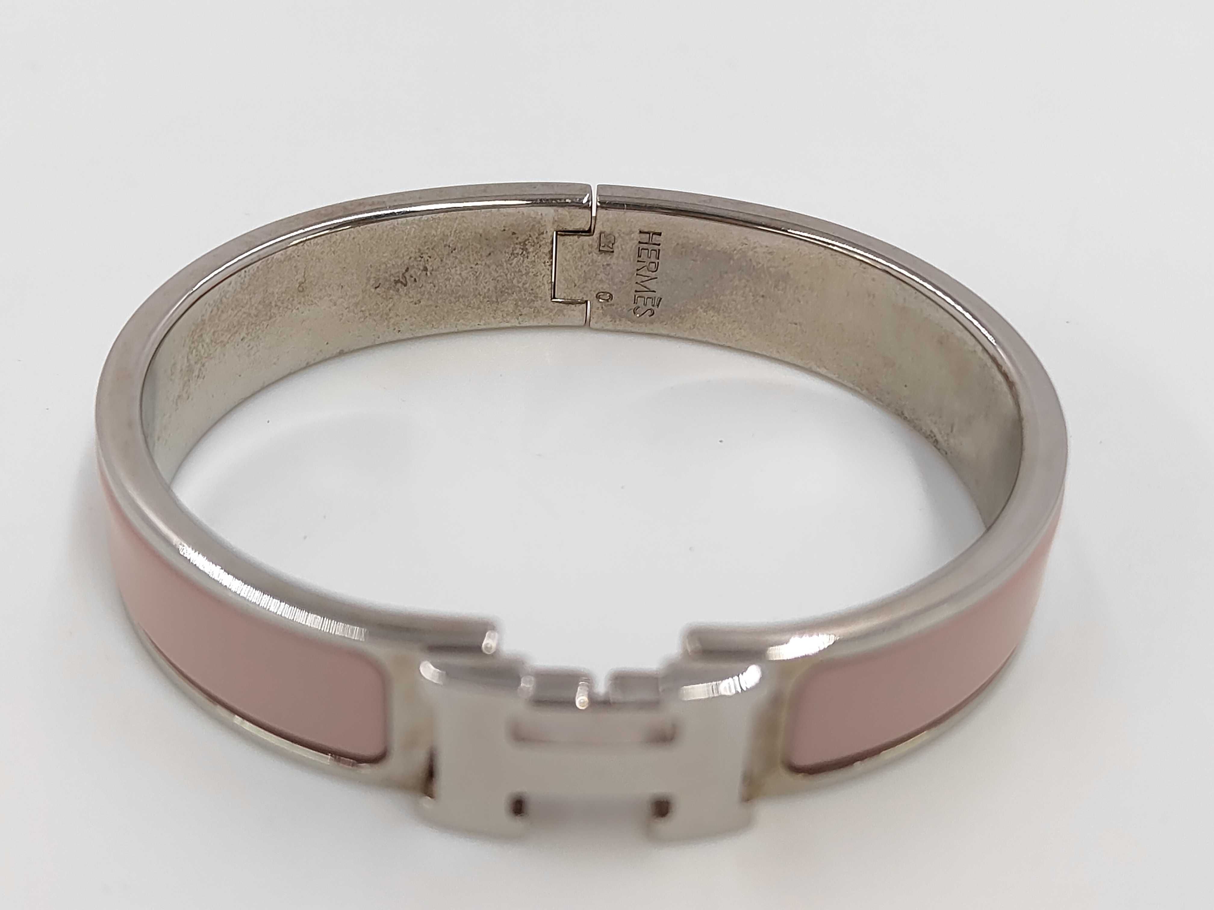 Clic Clac Silver Bangle Bracelet — view 2