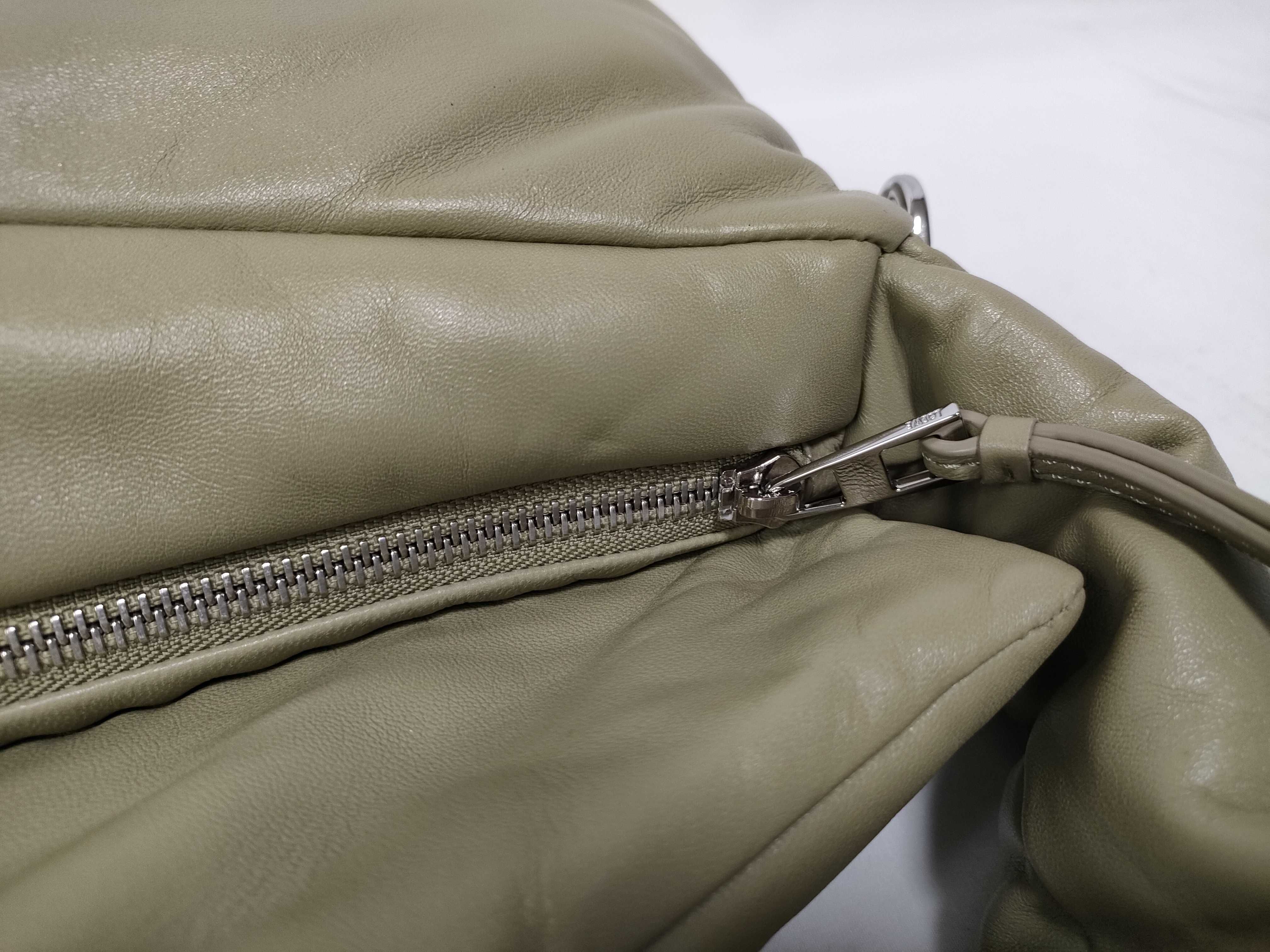 Puffer Puzzle Hobo Leather One-Shoulder Bag — view 11