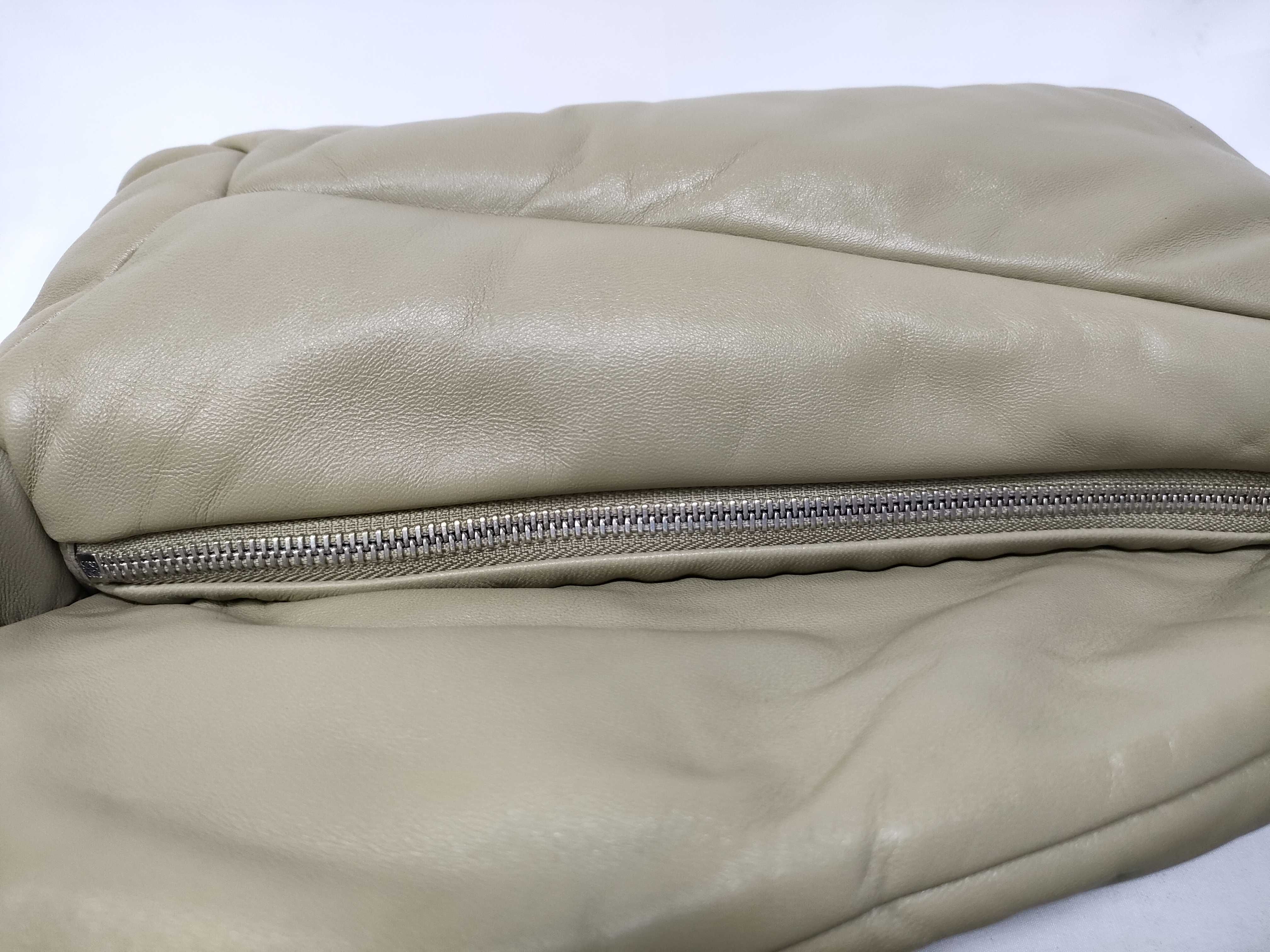 Puffer Puzzle Hobo Leather One-Shoulder Bag — view 12
