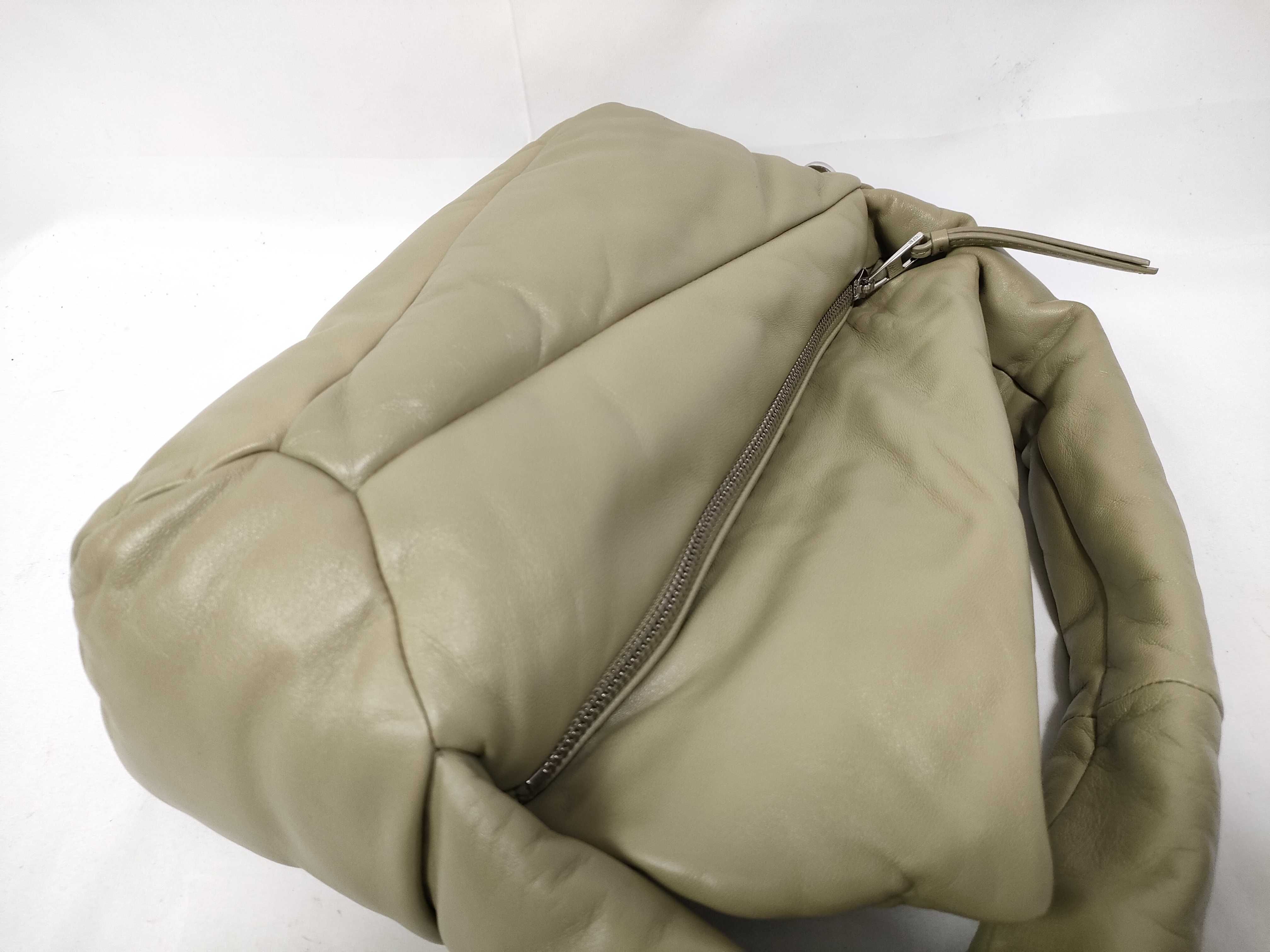Puffer Puzzle Hobo Leather One-Shoulder Bag — view 10