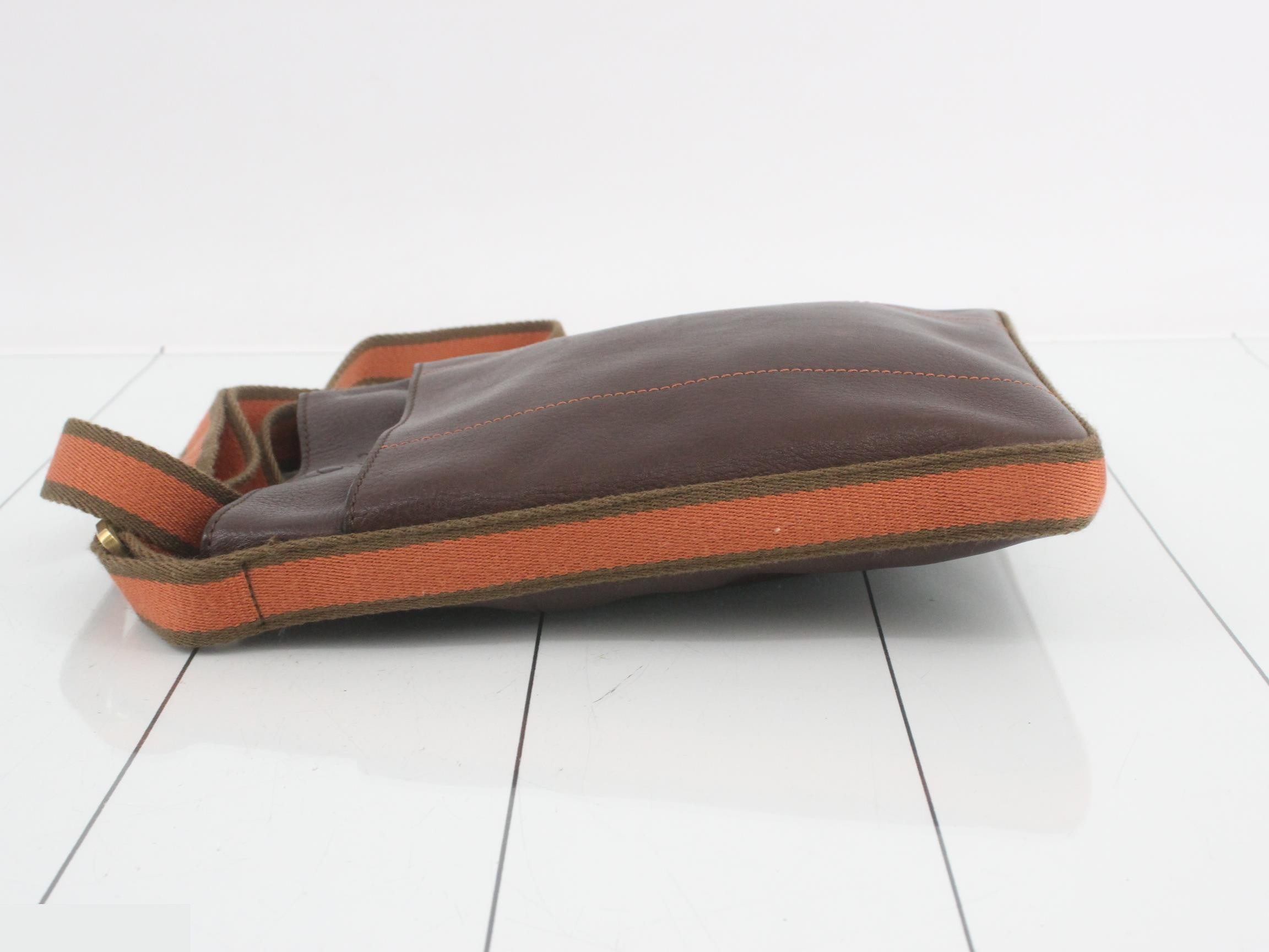 Other lines: Bags & Shoulder Bags, Leather, Brown, Orange — view 4