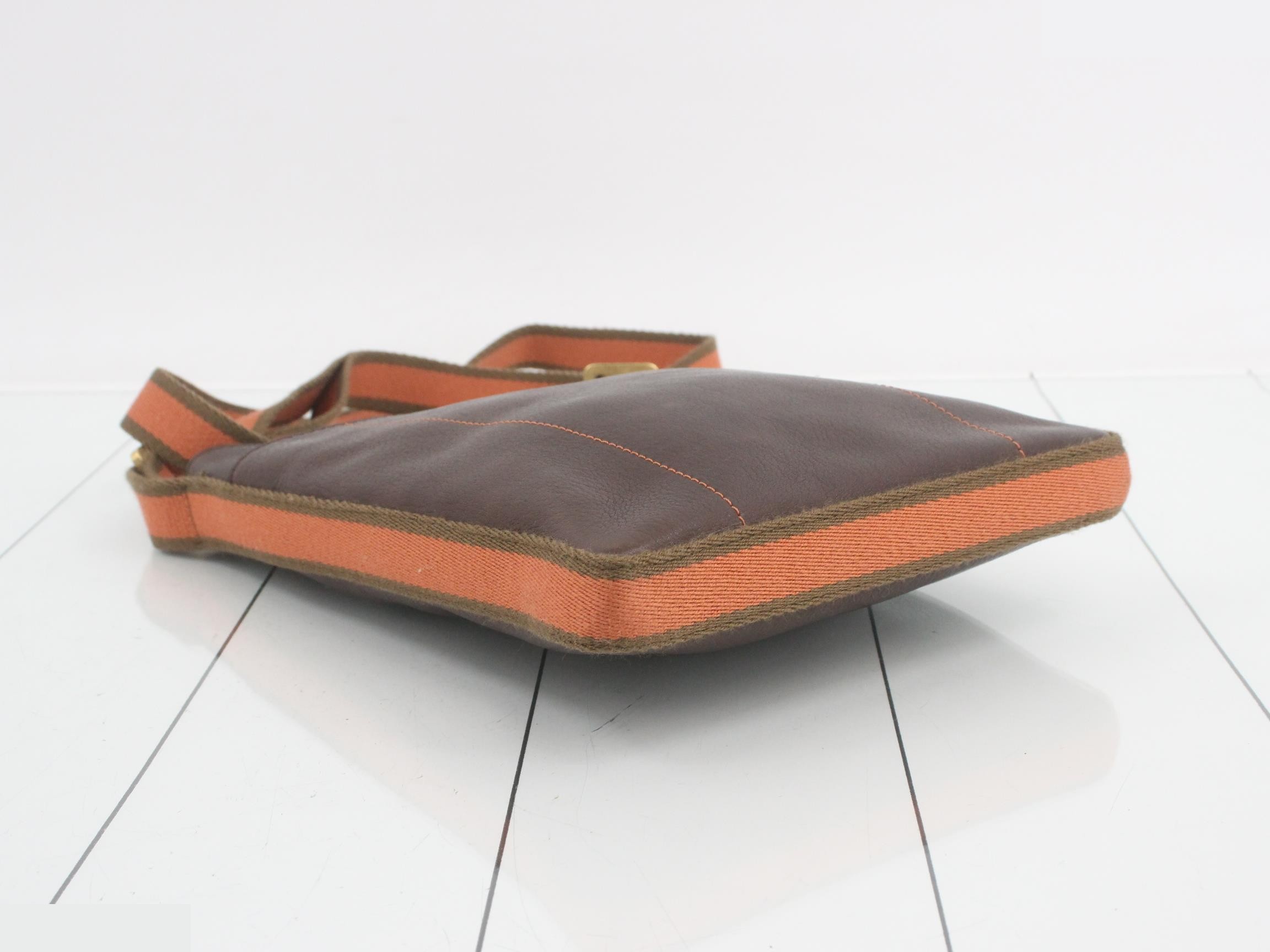 Other lines: Bags & Shoulder Bags, Leather, Brown, Orange — view 5