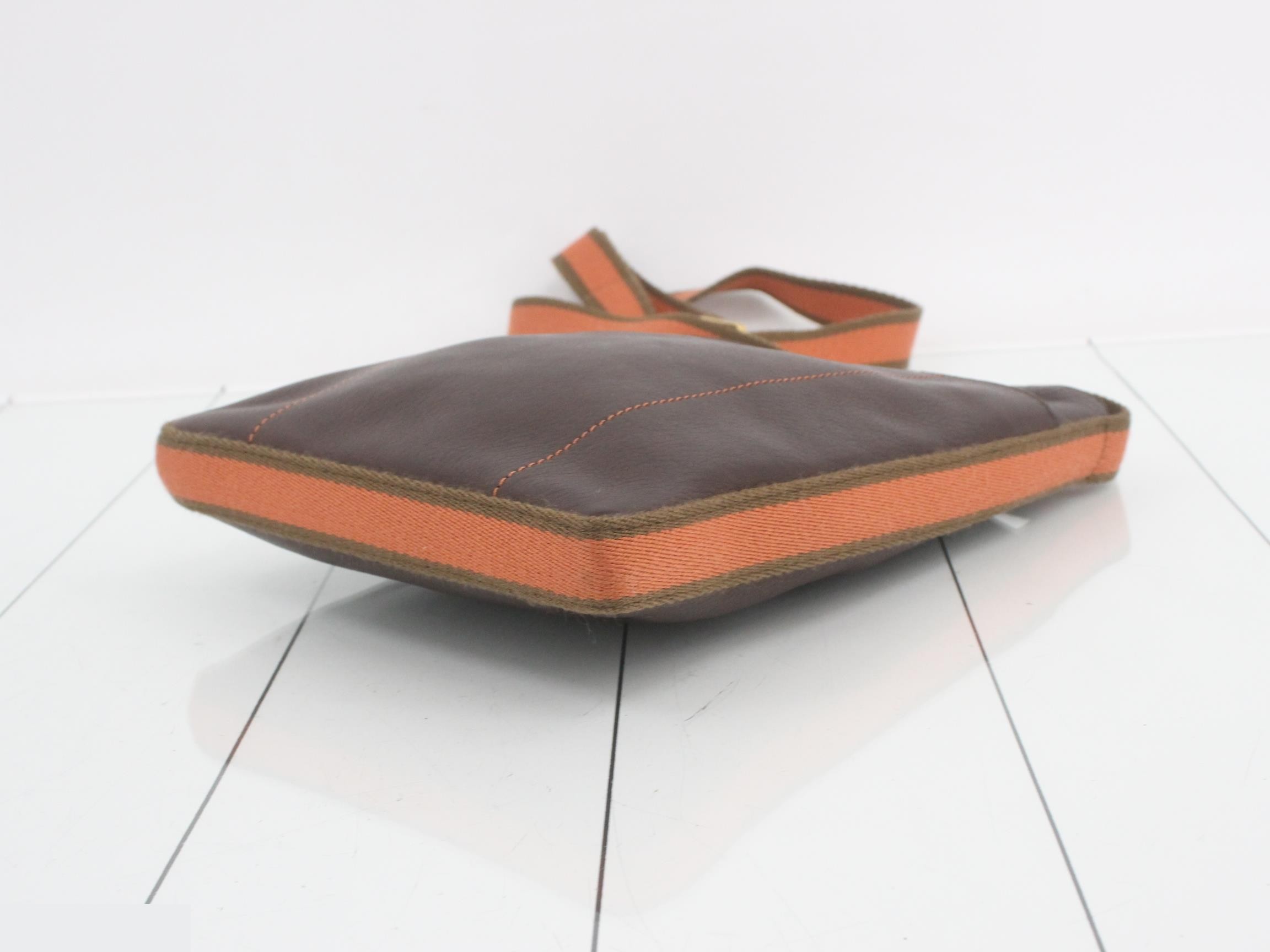 Other lines: Bags & Shoulder Bags, Leather, Brown, Orange — view 6