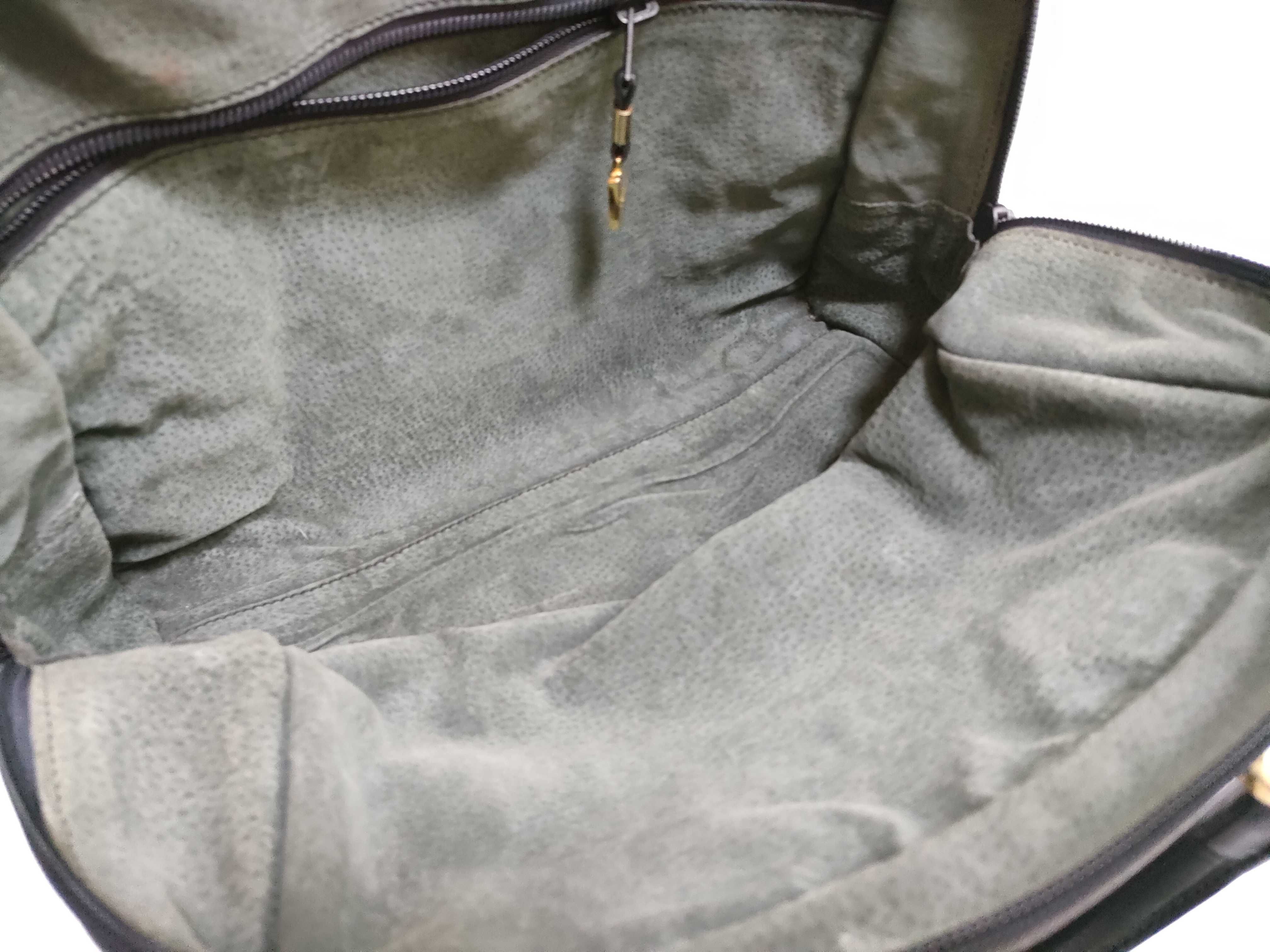 Amazona Anagram Leather Black Handbag — view 10