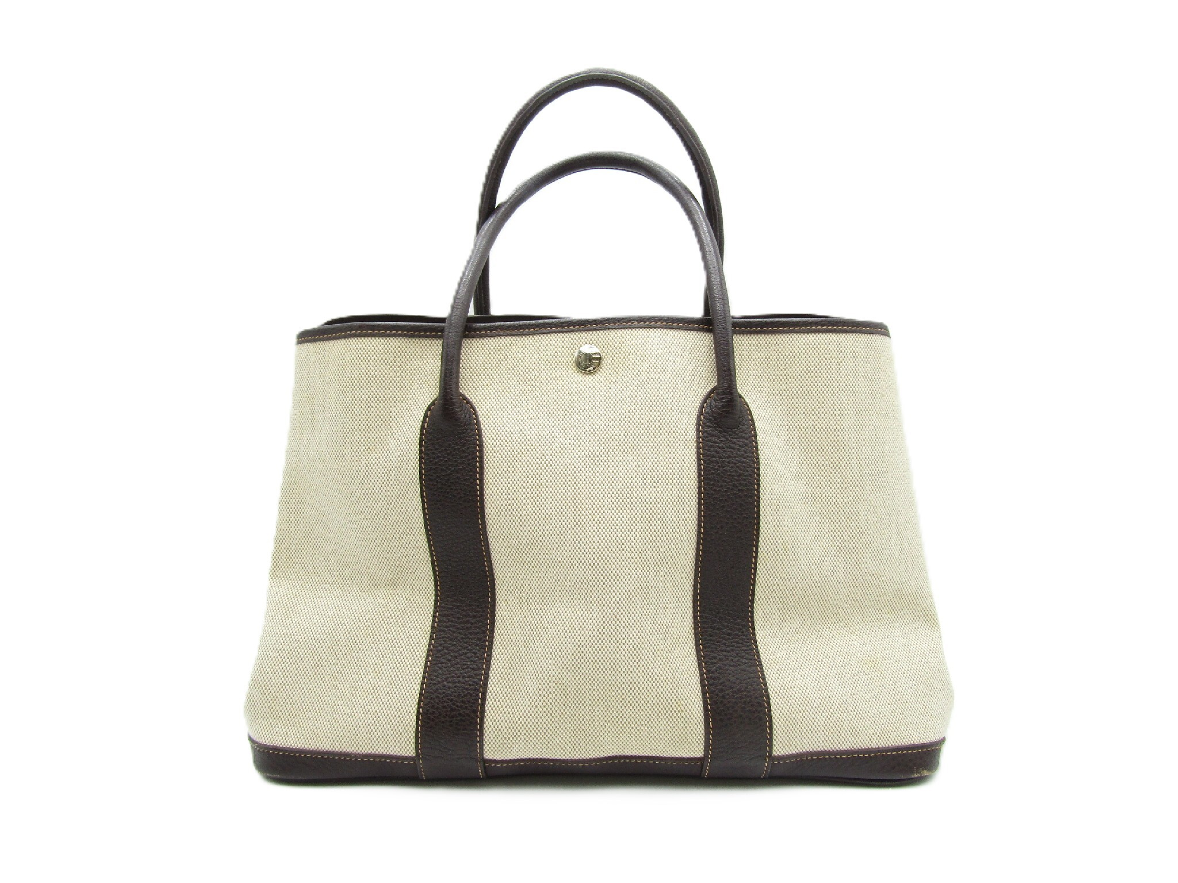 Garden Party PM Toile H/Negonda Natural/Marron Handbag — view 2
