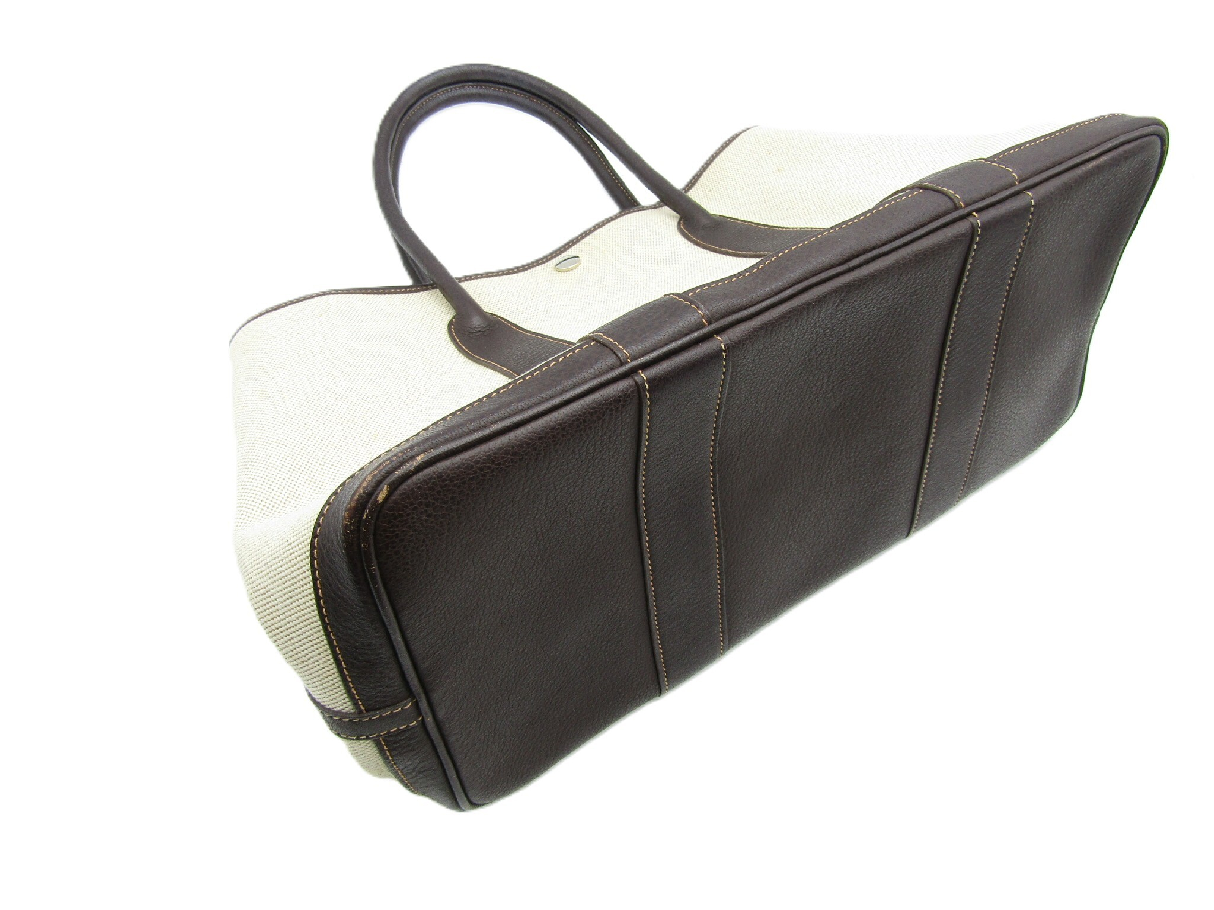 Garden Party PM Toile H/Negonda Natural/Marron Handbag — view 4