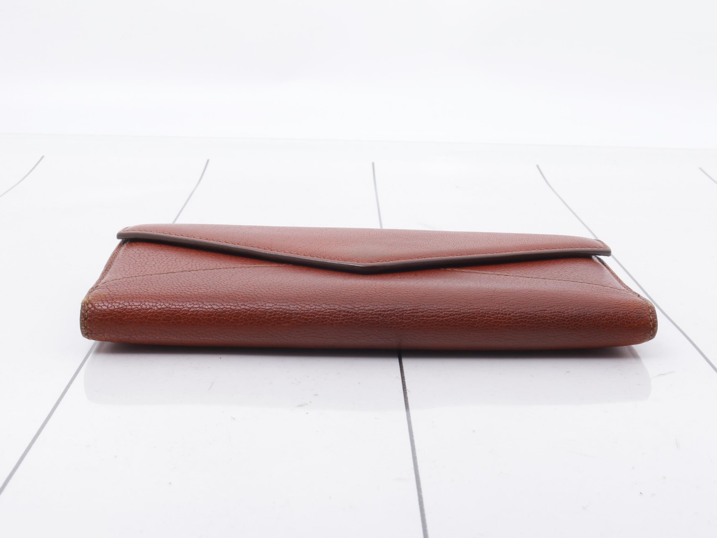 Collection Les Must Leather Tri-fold Long Wallet — view 3