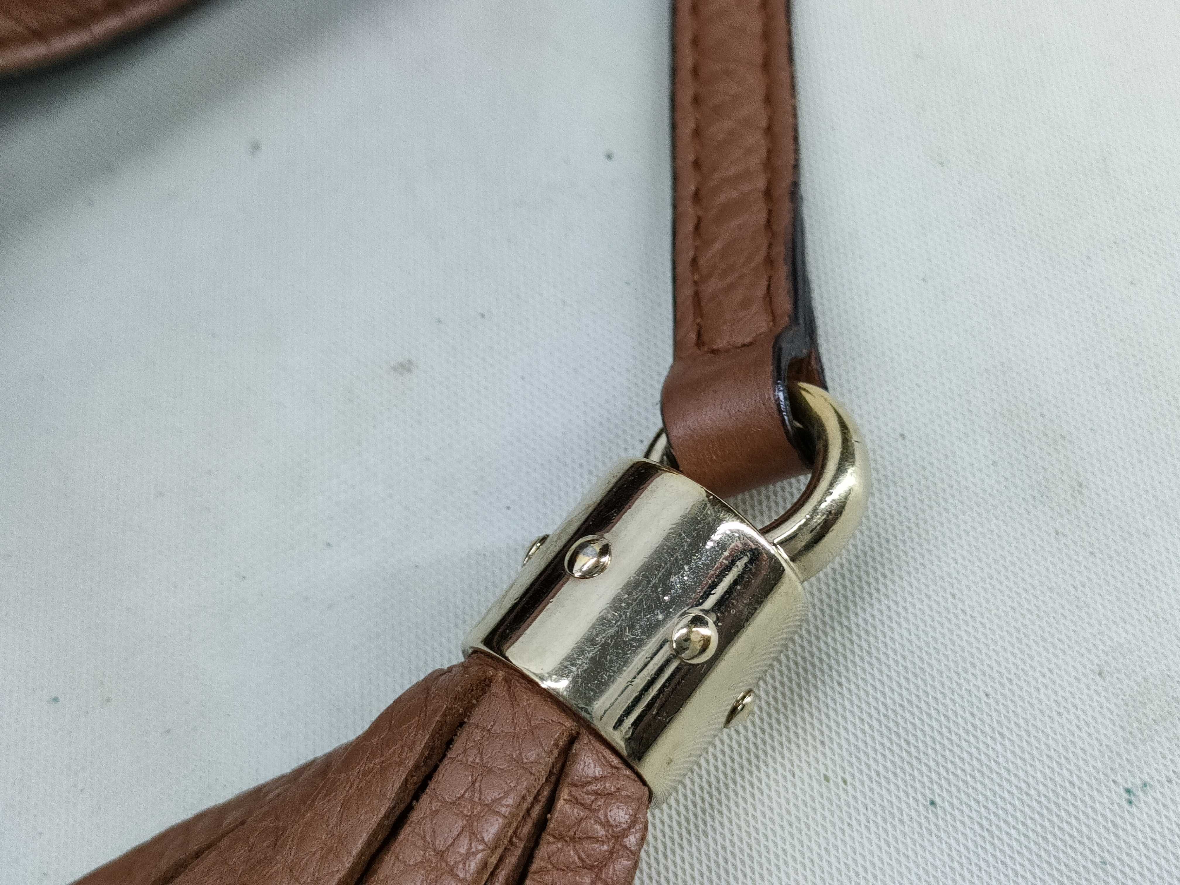 Soho Chain Tote Bag Shoulder Bag Brown Tote Bag — view 14