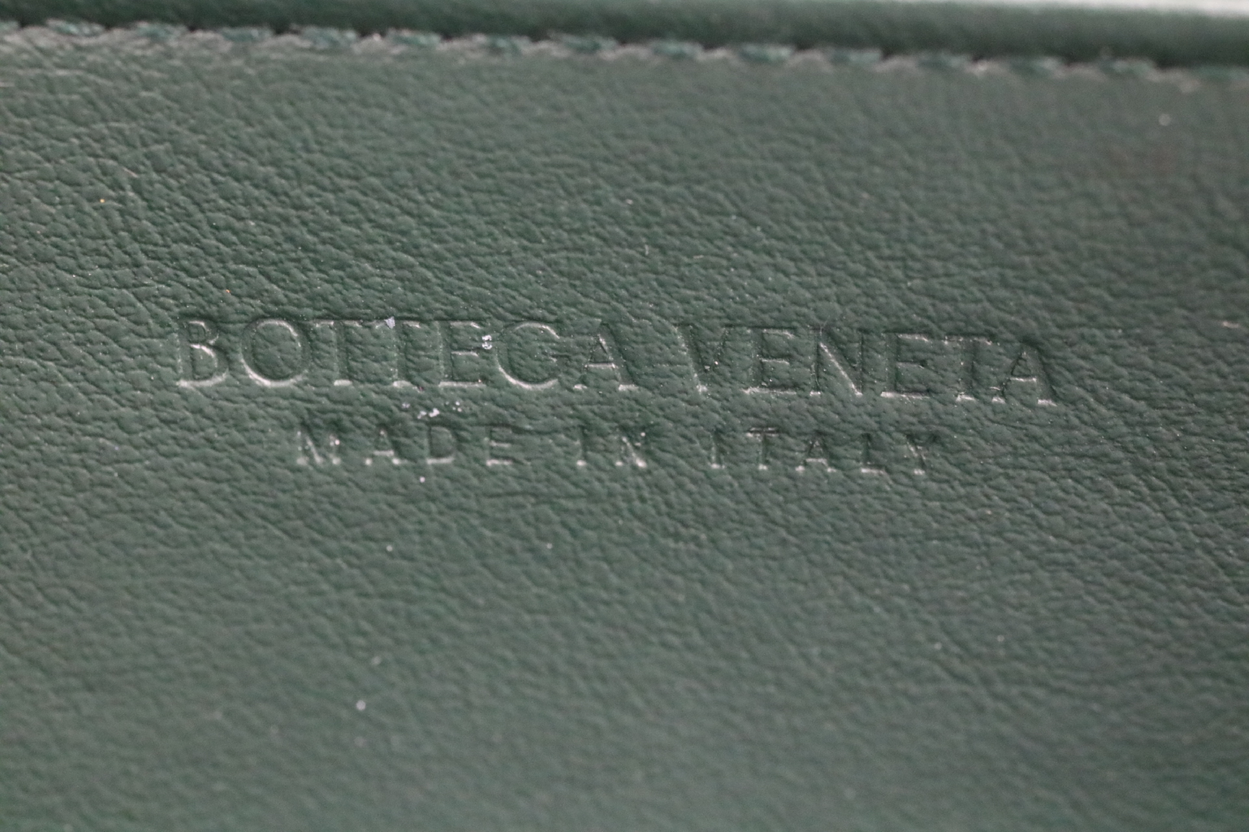 Intrecciato Leather Long Wallet — view 8