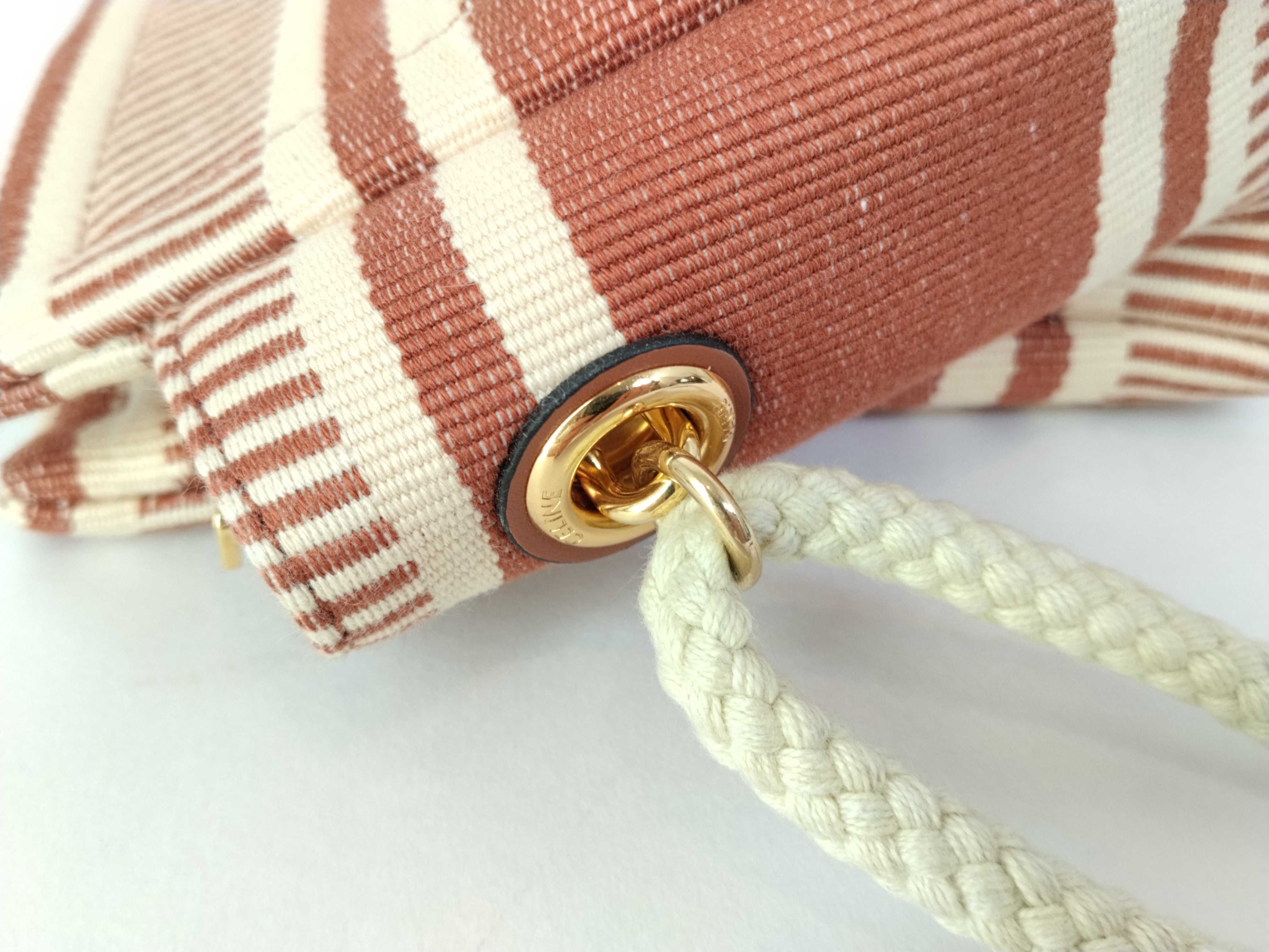 Thai Pouch 10M552FVV Triomphe Stripe Textile Pouch — view 5