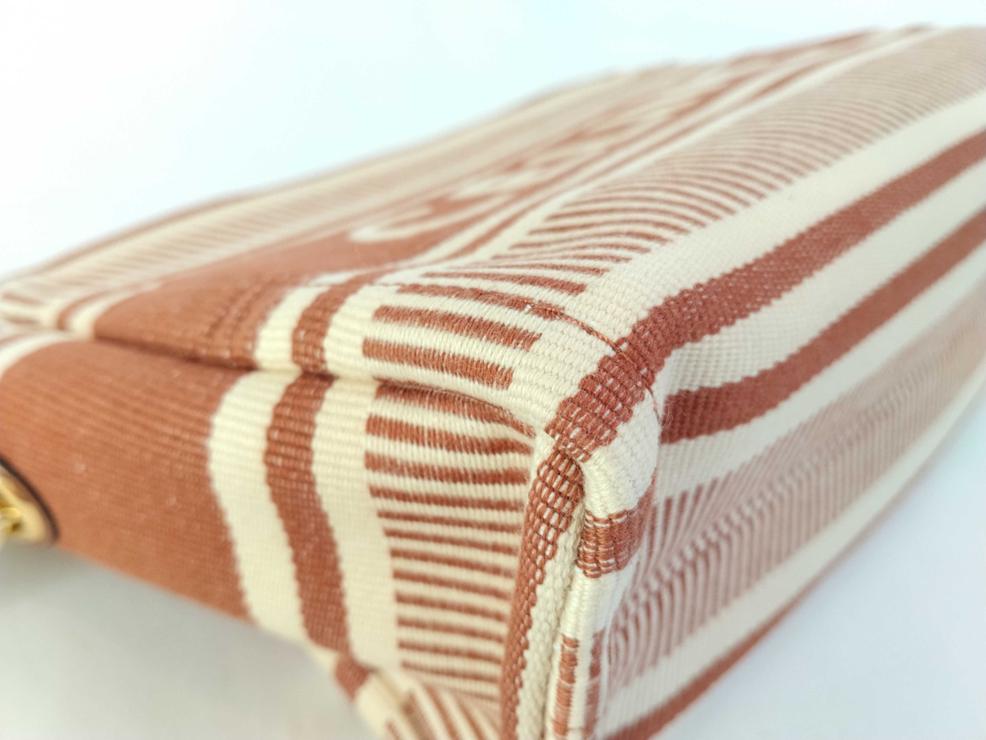 Thai Pouch 10M552FVV Triomphe Stripe Textile Pouch — view 6